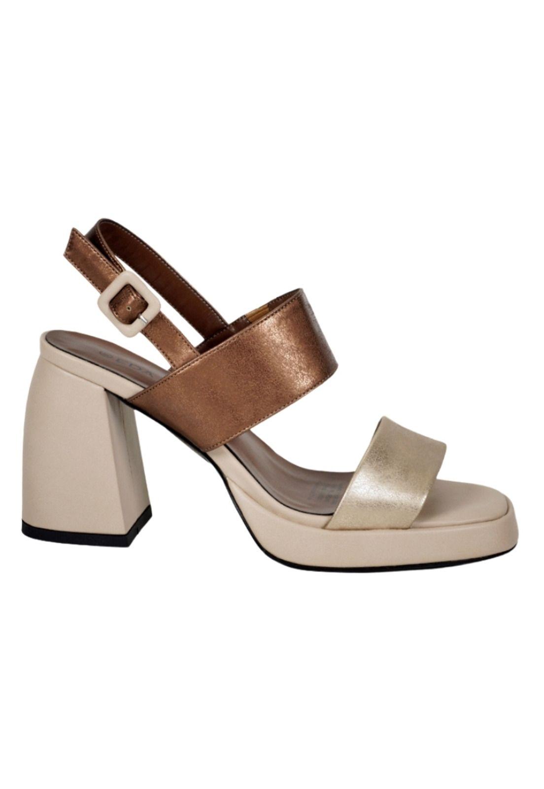 Sandalia Ayzel Bronce-0