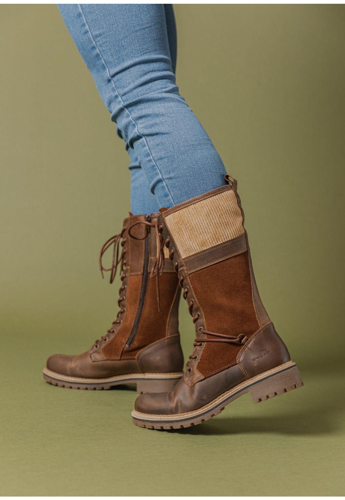 Bota Cuero Evora Camel-5