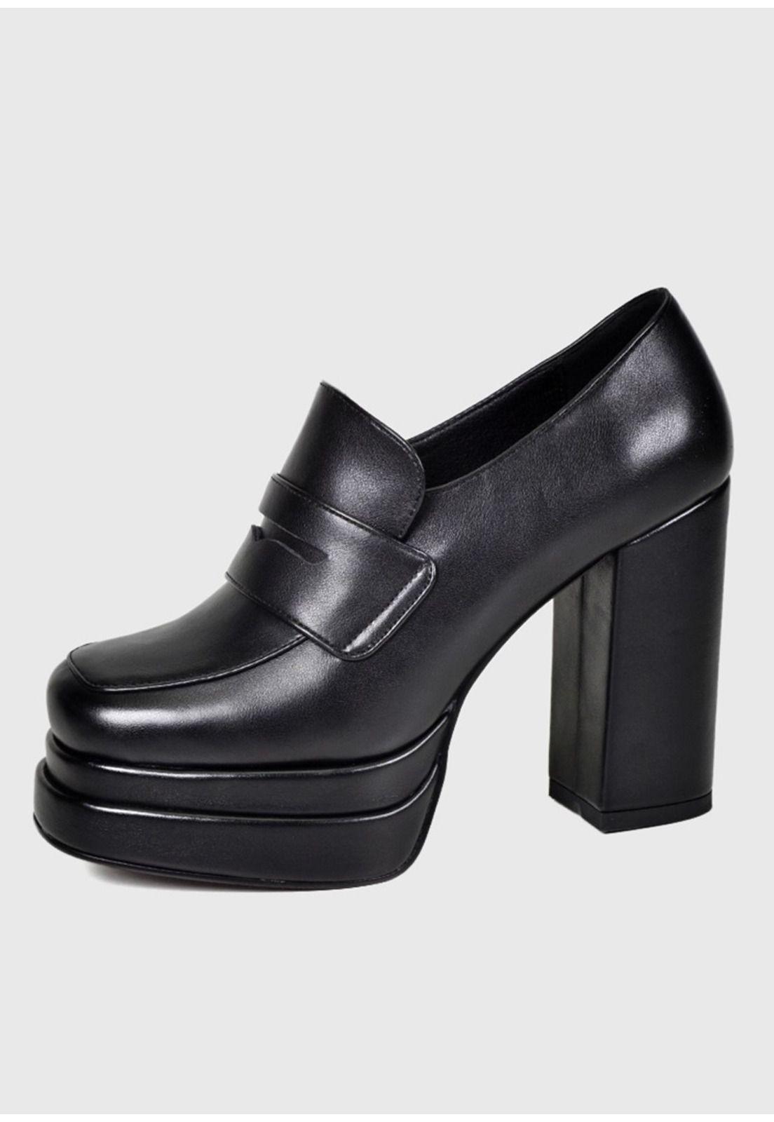 Zapato Pastora Negro-1