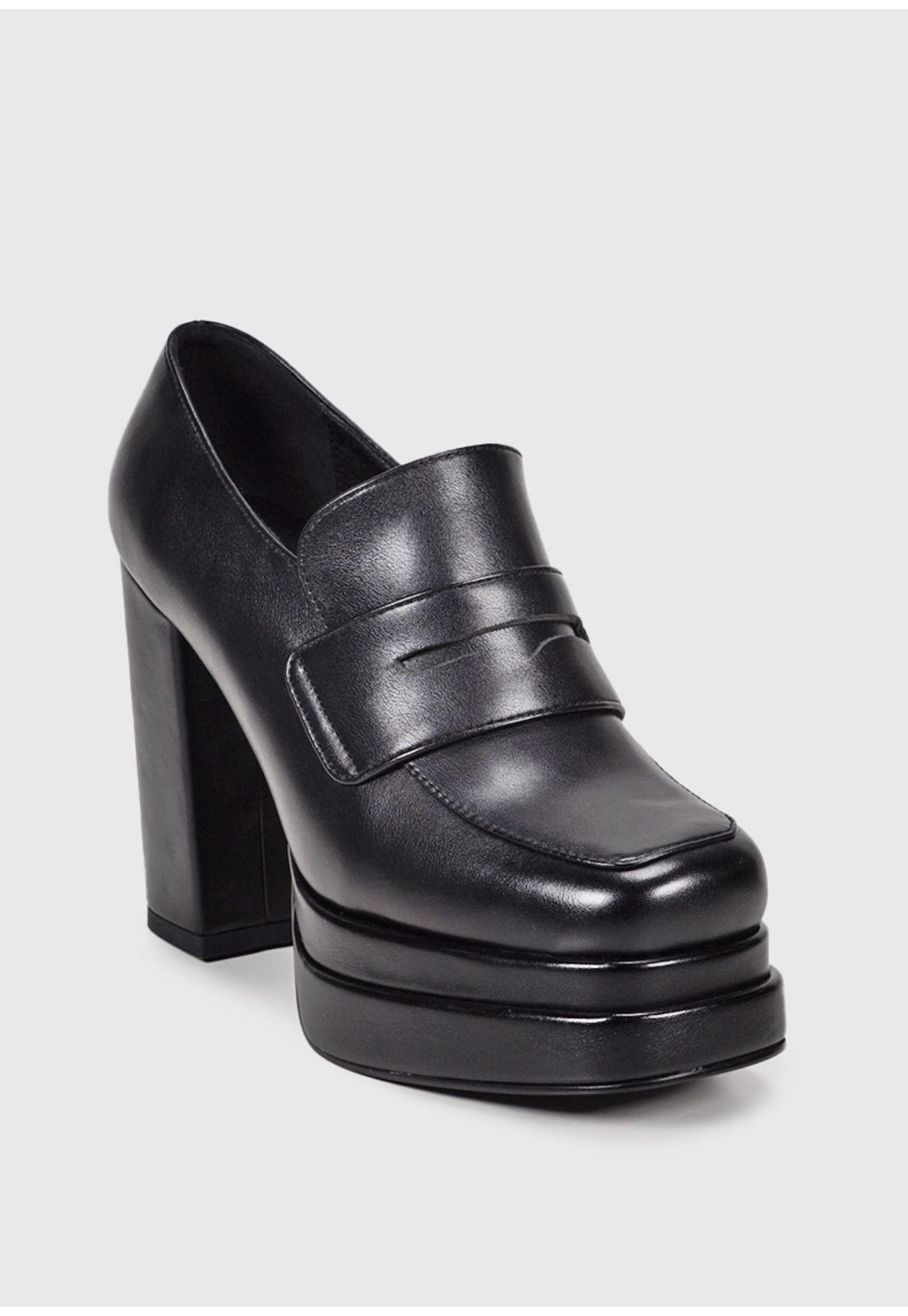 Zapato Pastora Negro-2