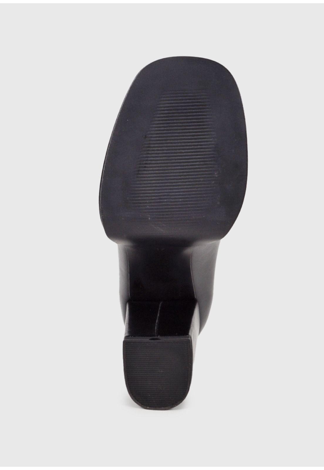 Zapato Pastora Negro-5