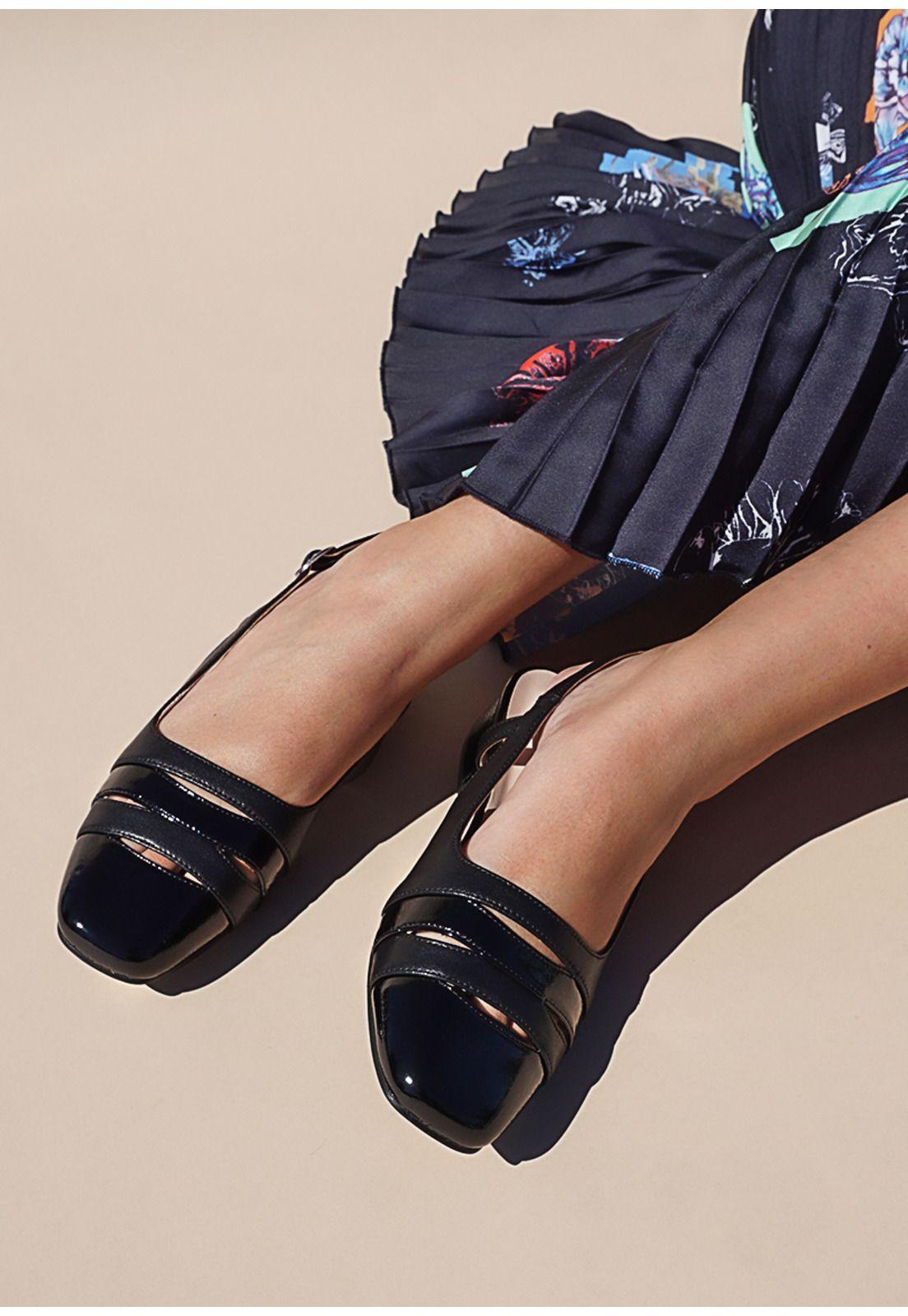 Zapato Cuero Hamnara Negro-1