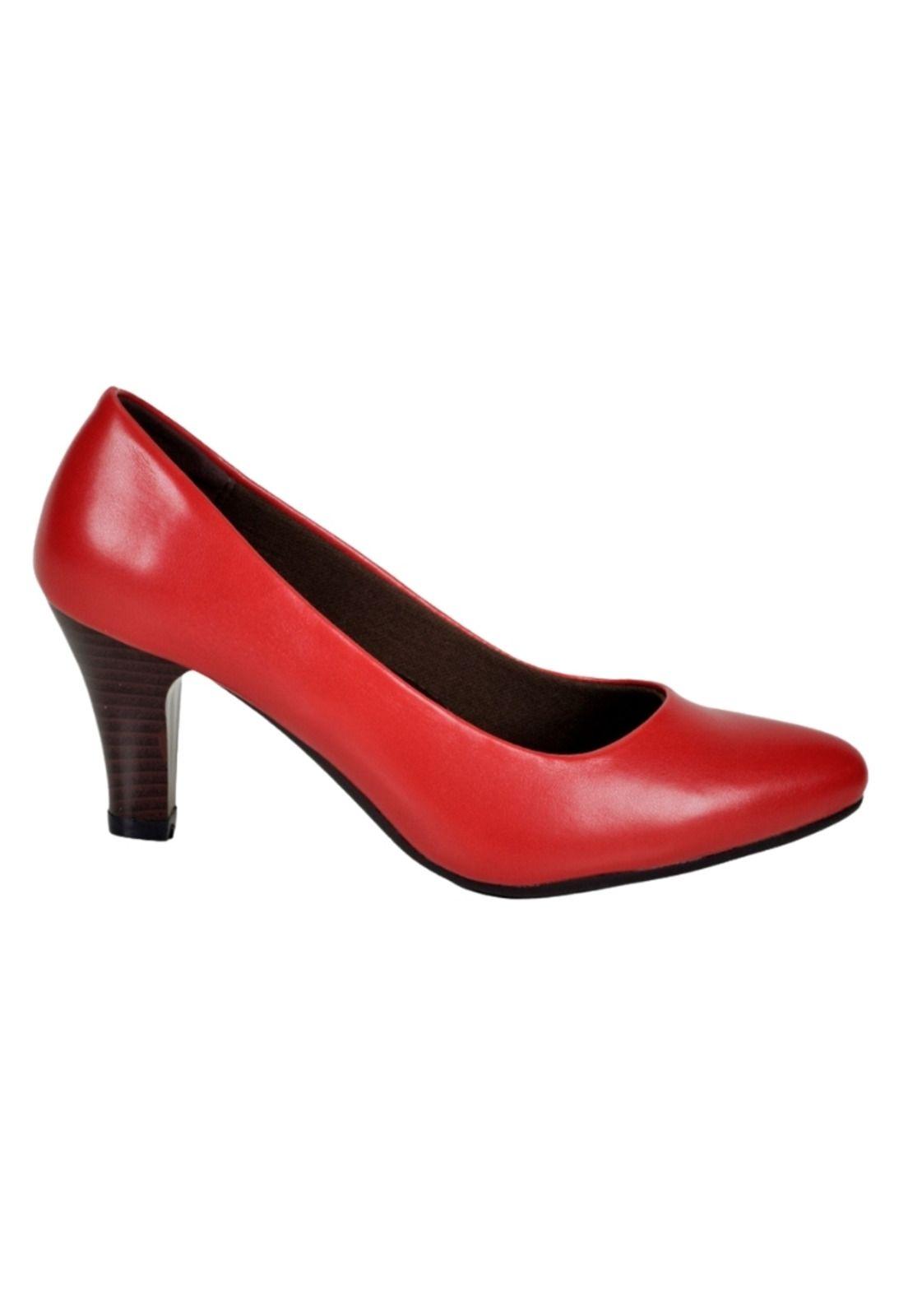 Zapato Faride Rojo-0