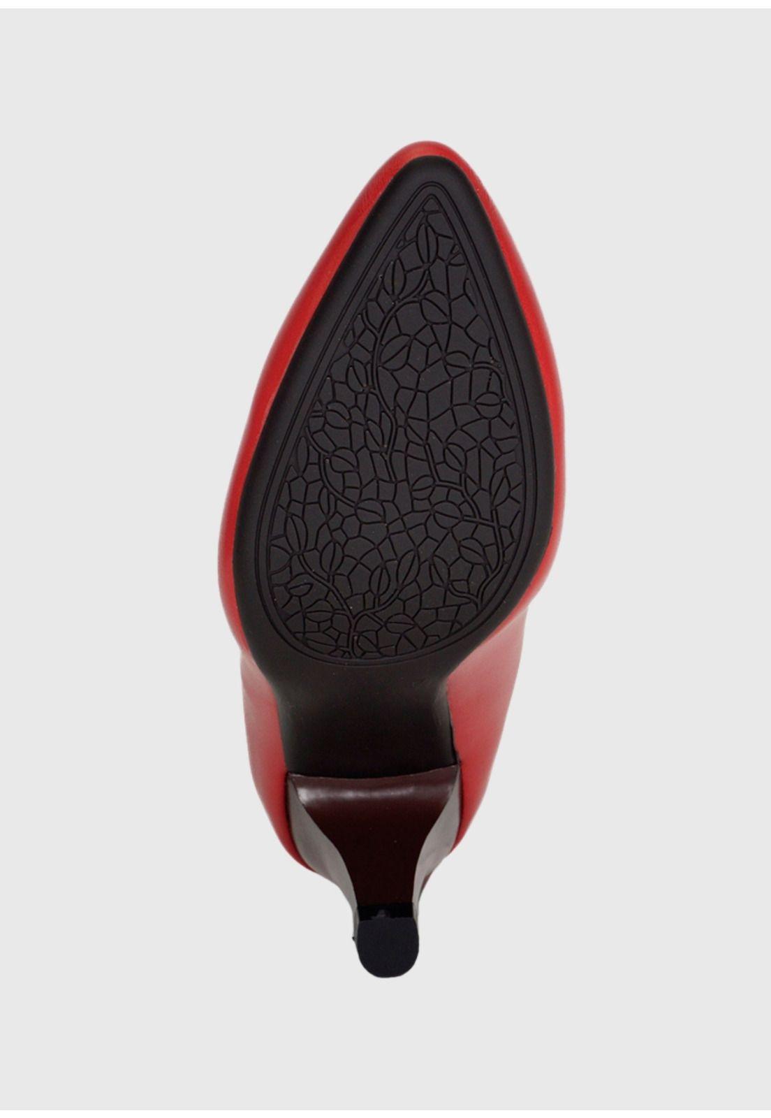 Zapato Faride Rojo-5