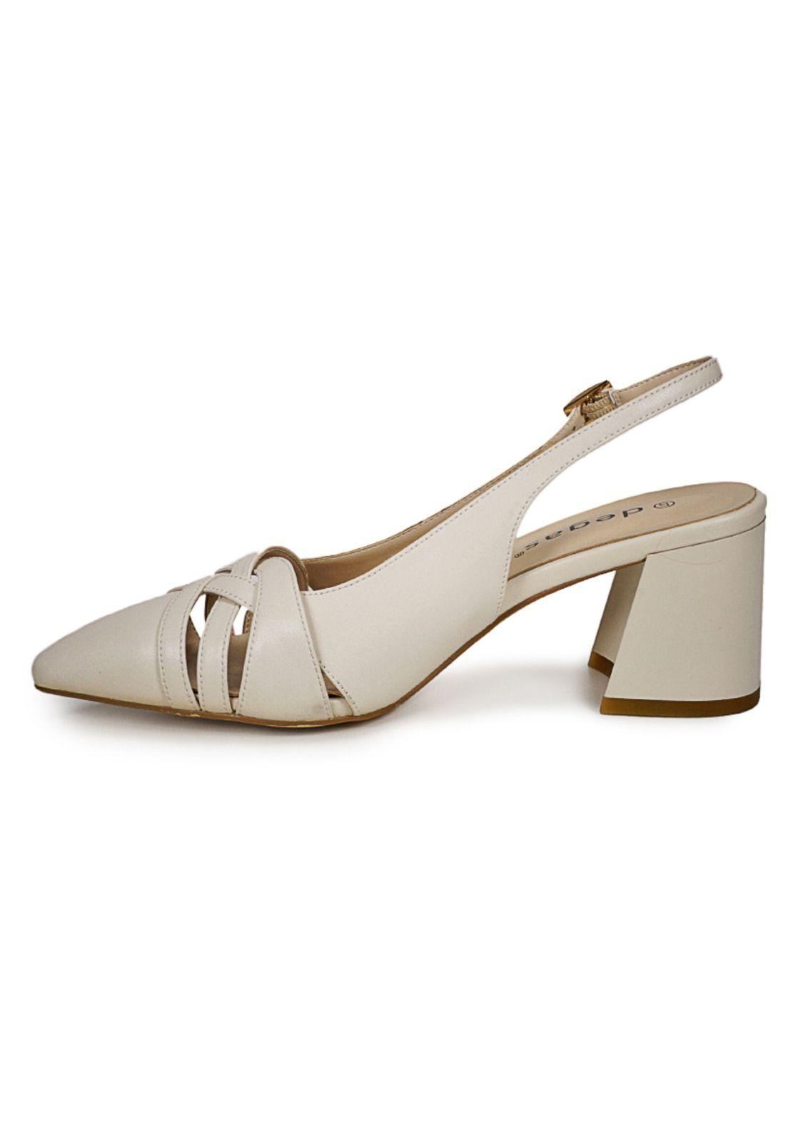 Zapato Cuero Babette Beige-4