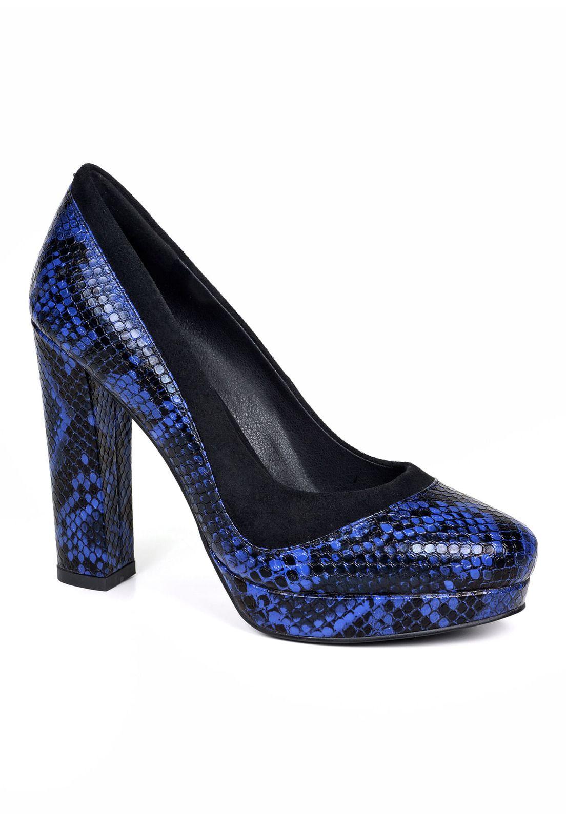 Zapato Marcela Azul-1