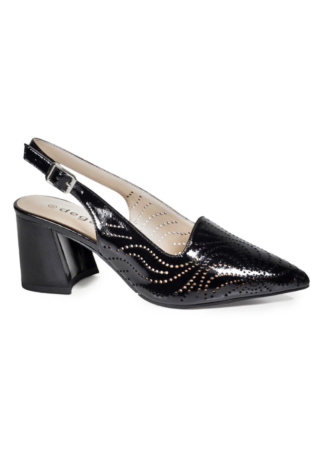 Zapato Cuero Adaya Negro-1