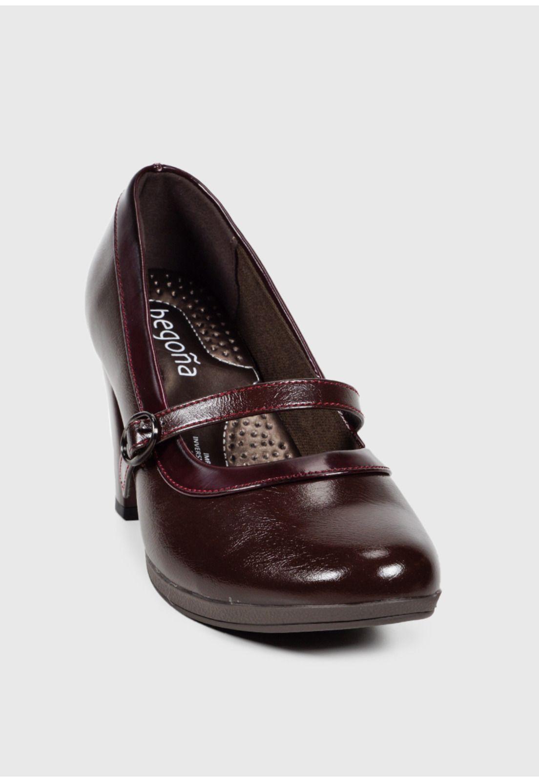 Zapato de Cueca Landy Burdeo-2