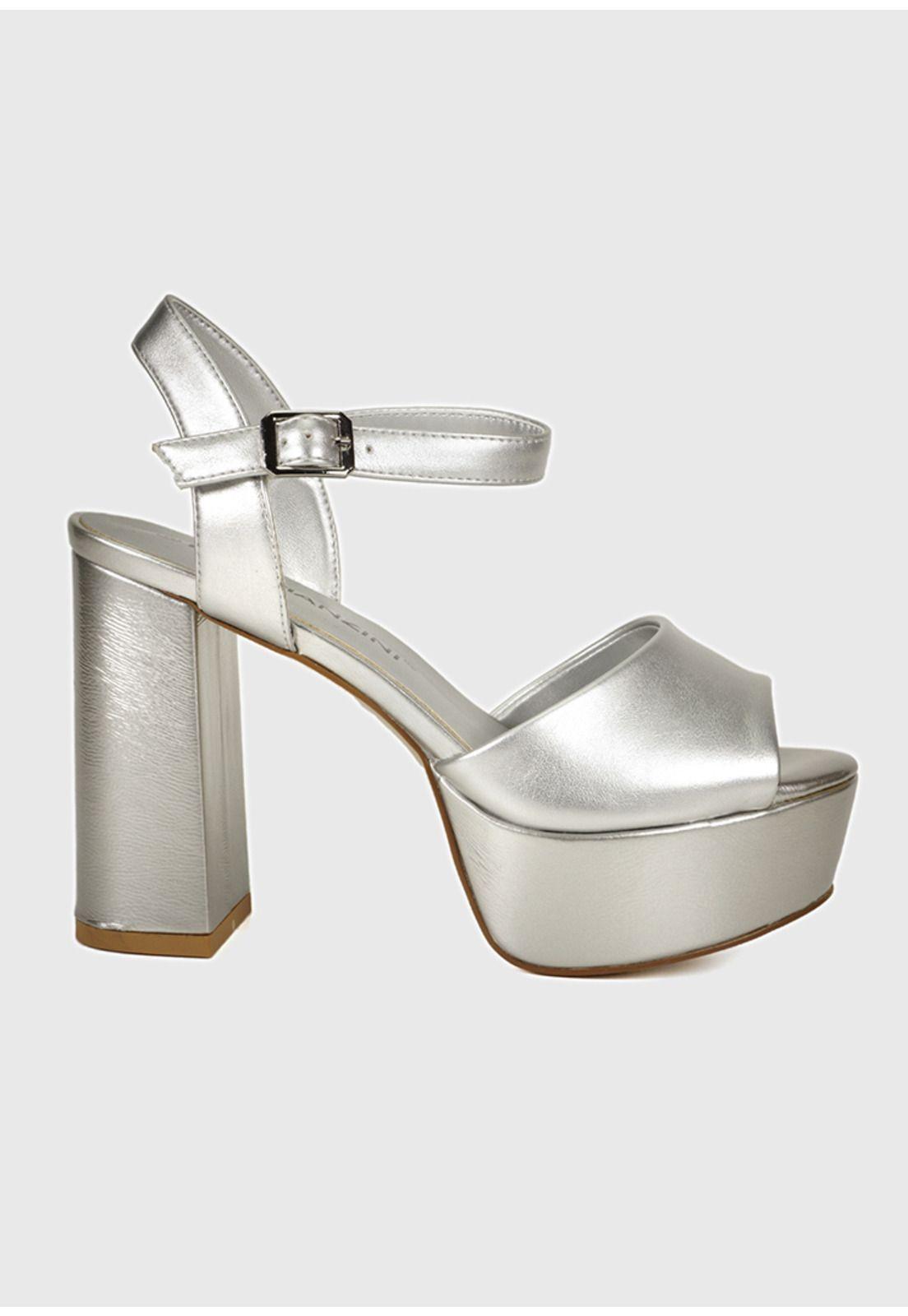 Sandalia Goldie Plateado-2