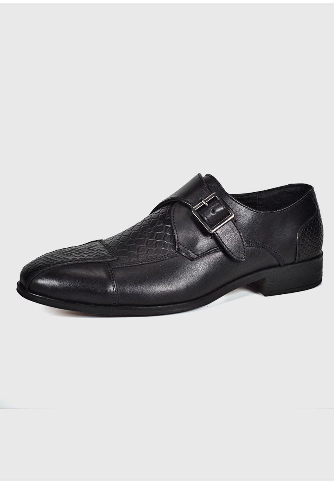 Zapato Cuero Verona Negro-0