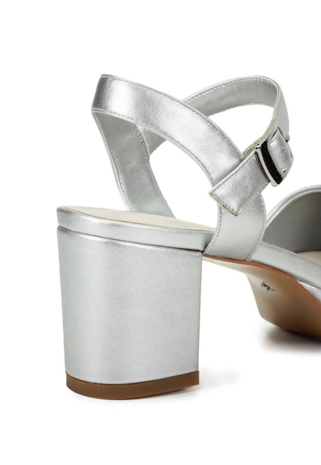 Sandalia Jim Plateado-4