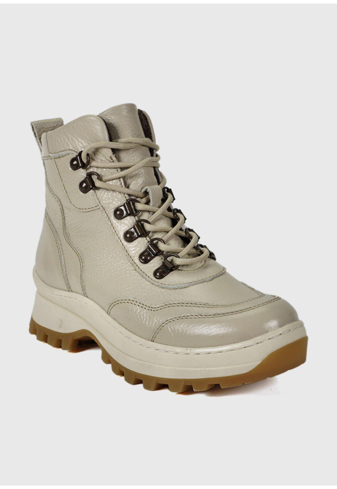 Botín Cuero Belinha Beige-4