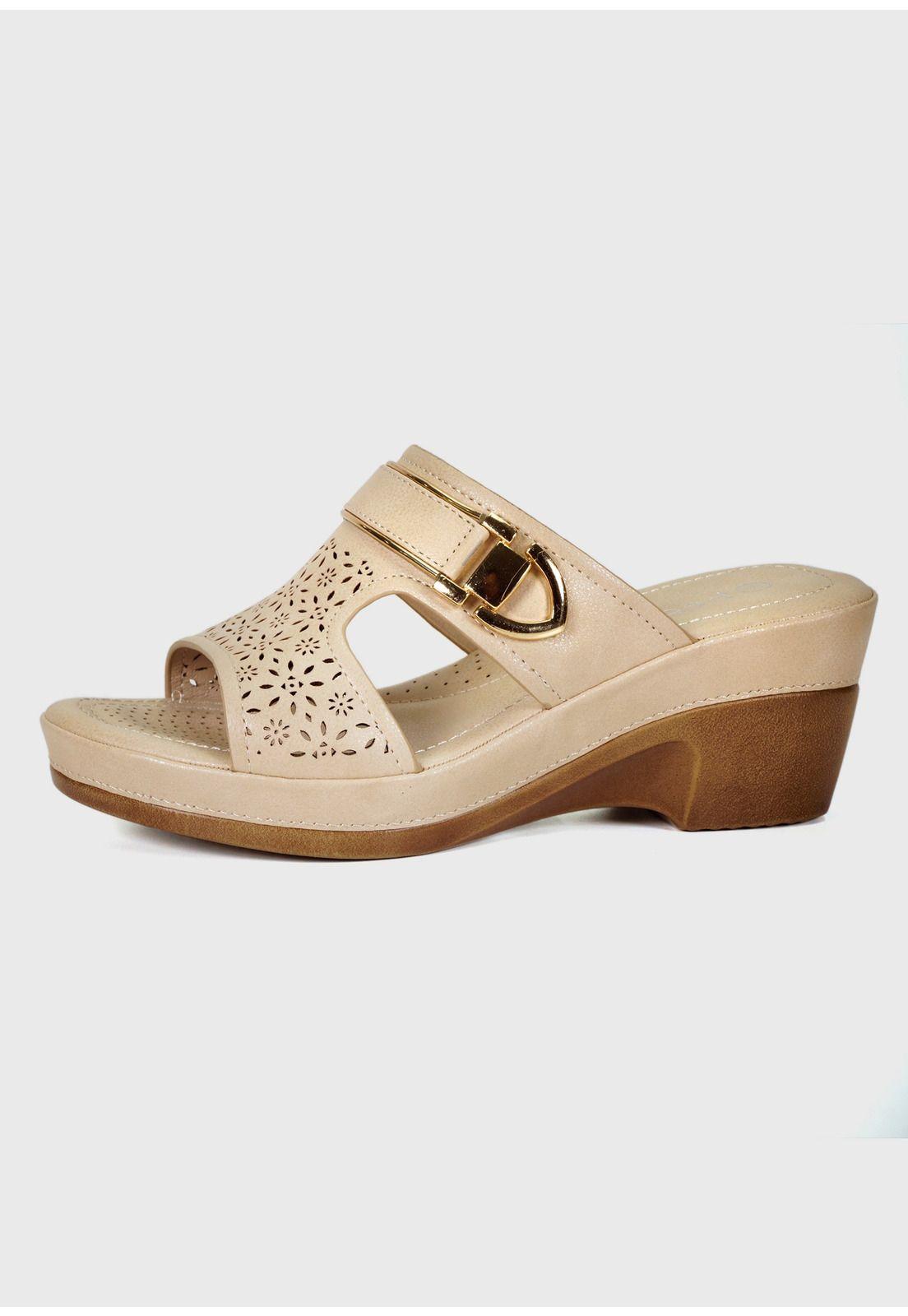 Sandalia Kristen Crema-0