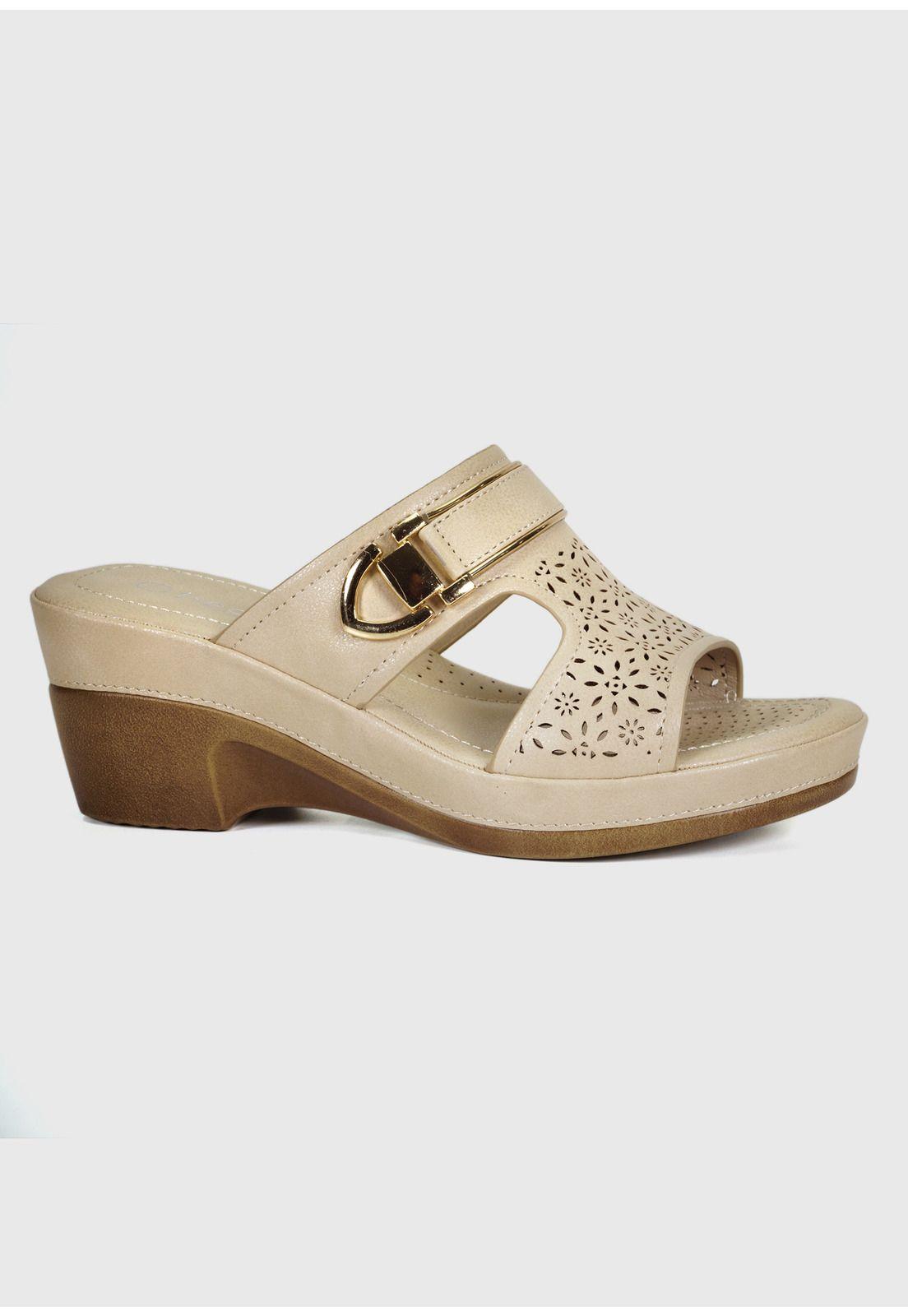 Sandalia Kristen Crema-1