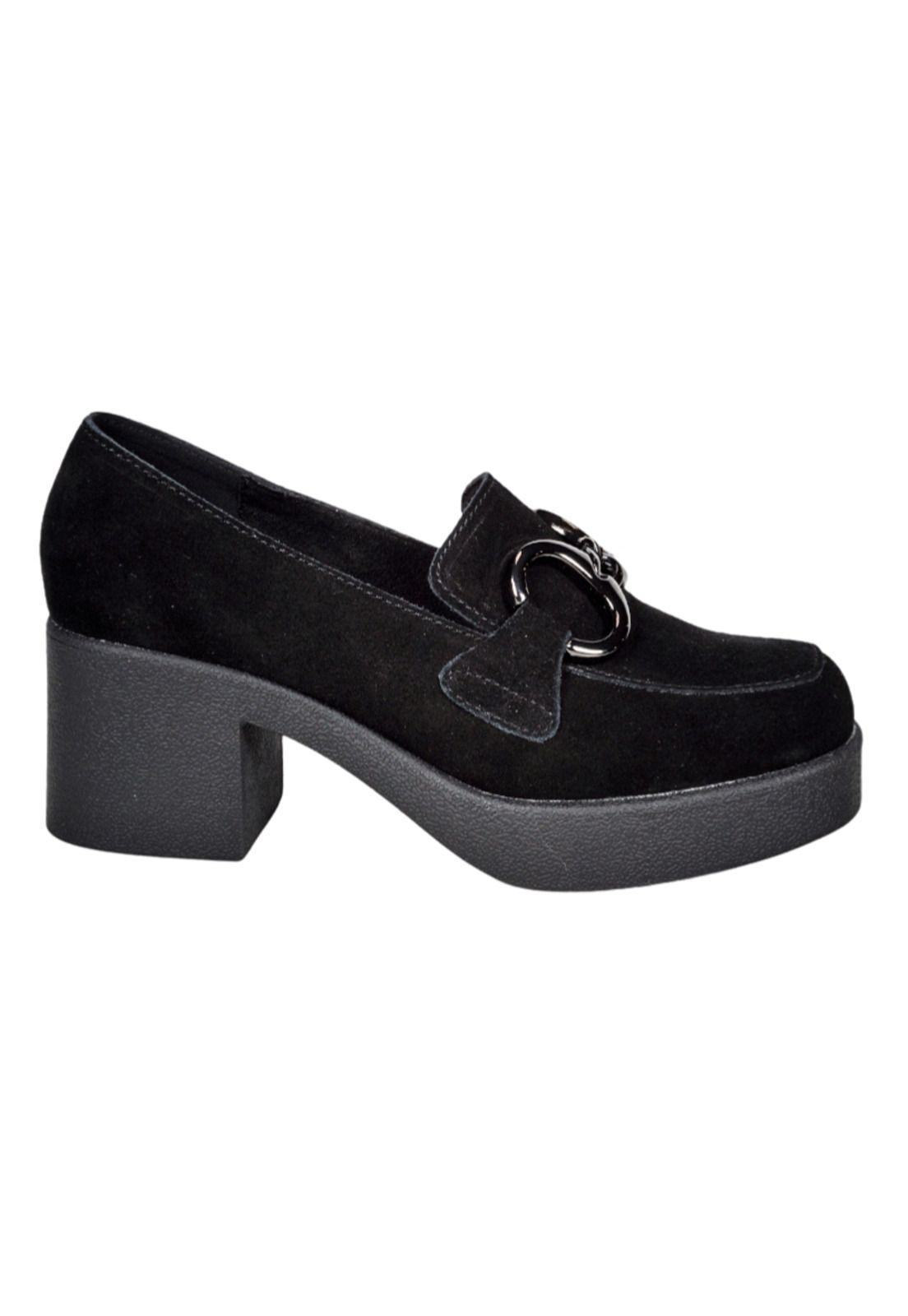 Zapato Cuero Yenniel Negro-0