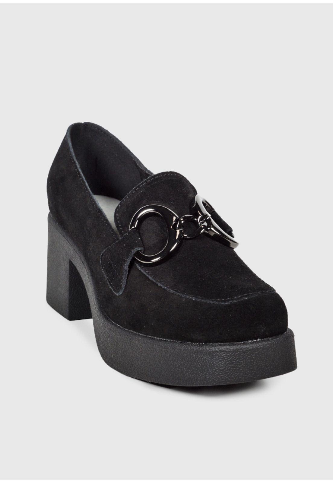 Zapato Cuero Yenniel Negro-2