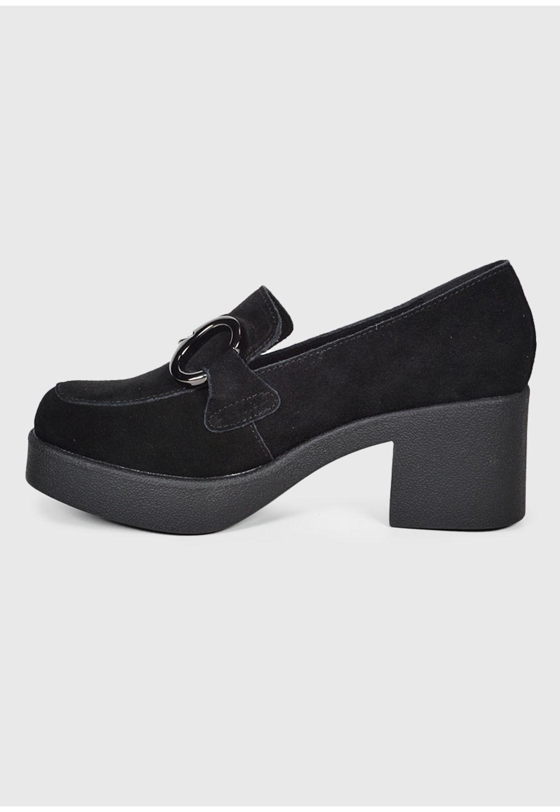 Zapato Cuero Yenniel Negro-4