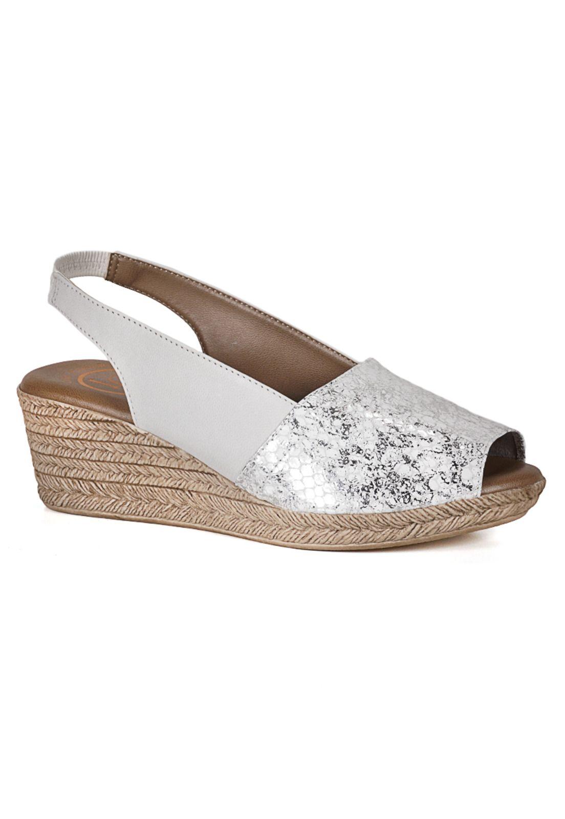 Sandalia Cuero Susanne Blanco-1