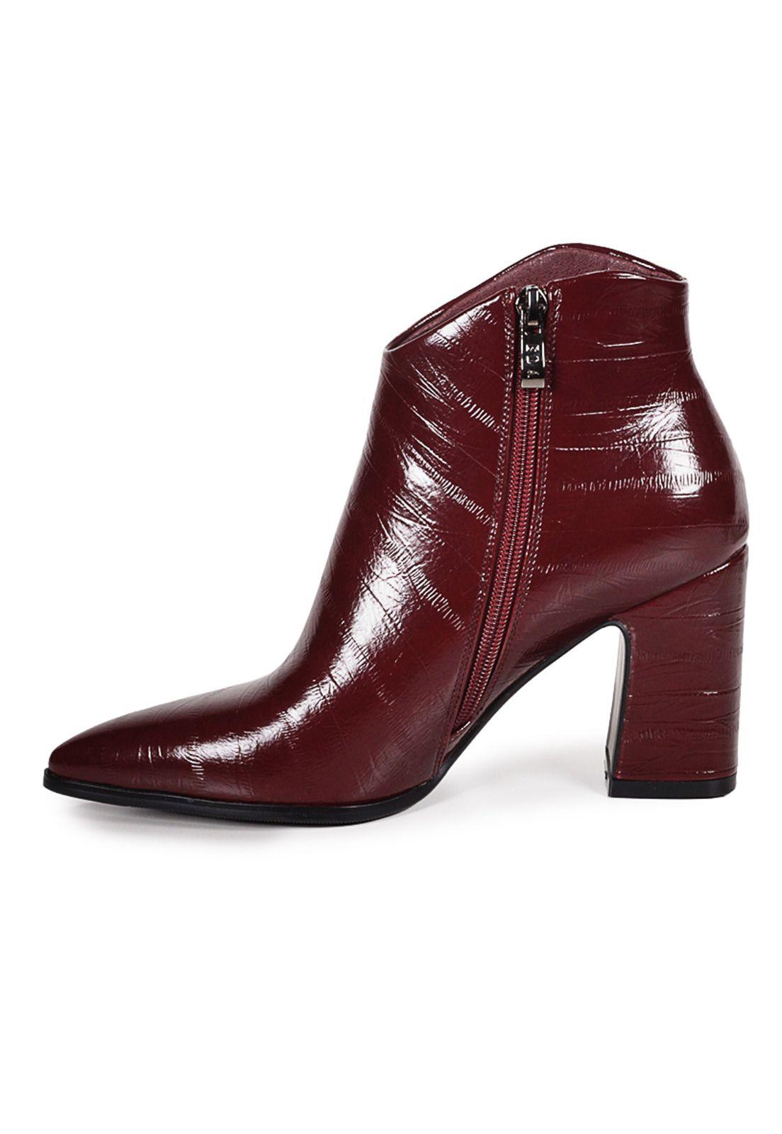 Botín Constantina Rojo-2