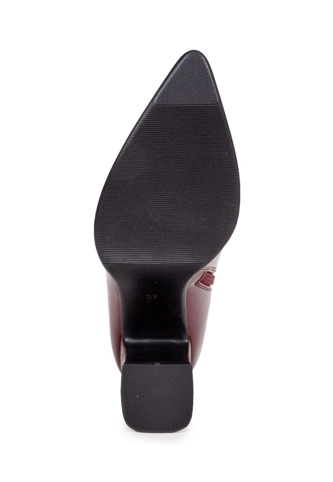 Botín Constantina Rojo-4