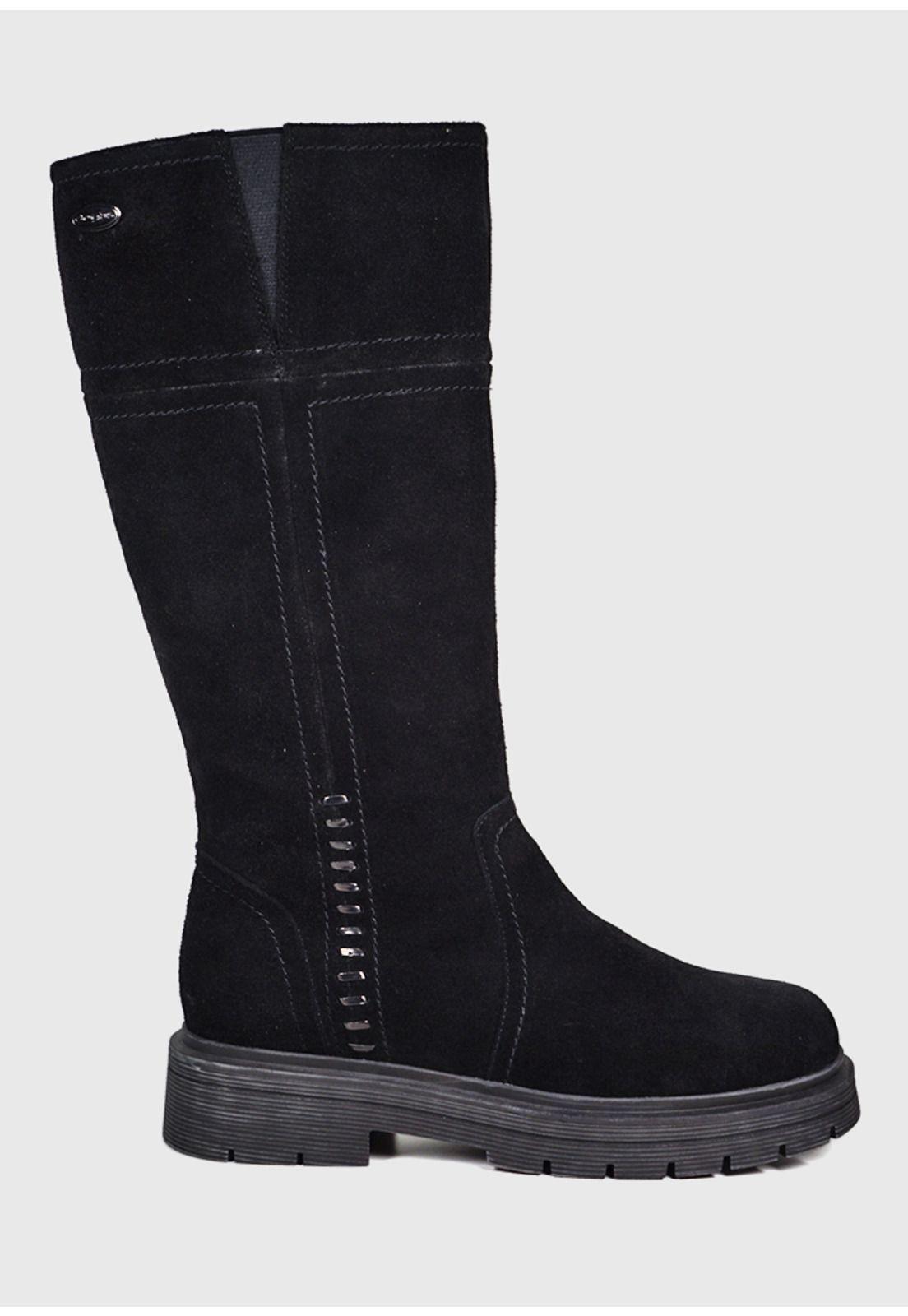 Bota Cuero Nalcas Negro-2
