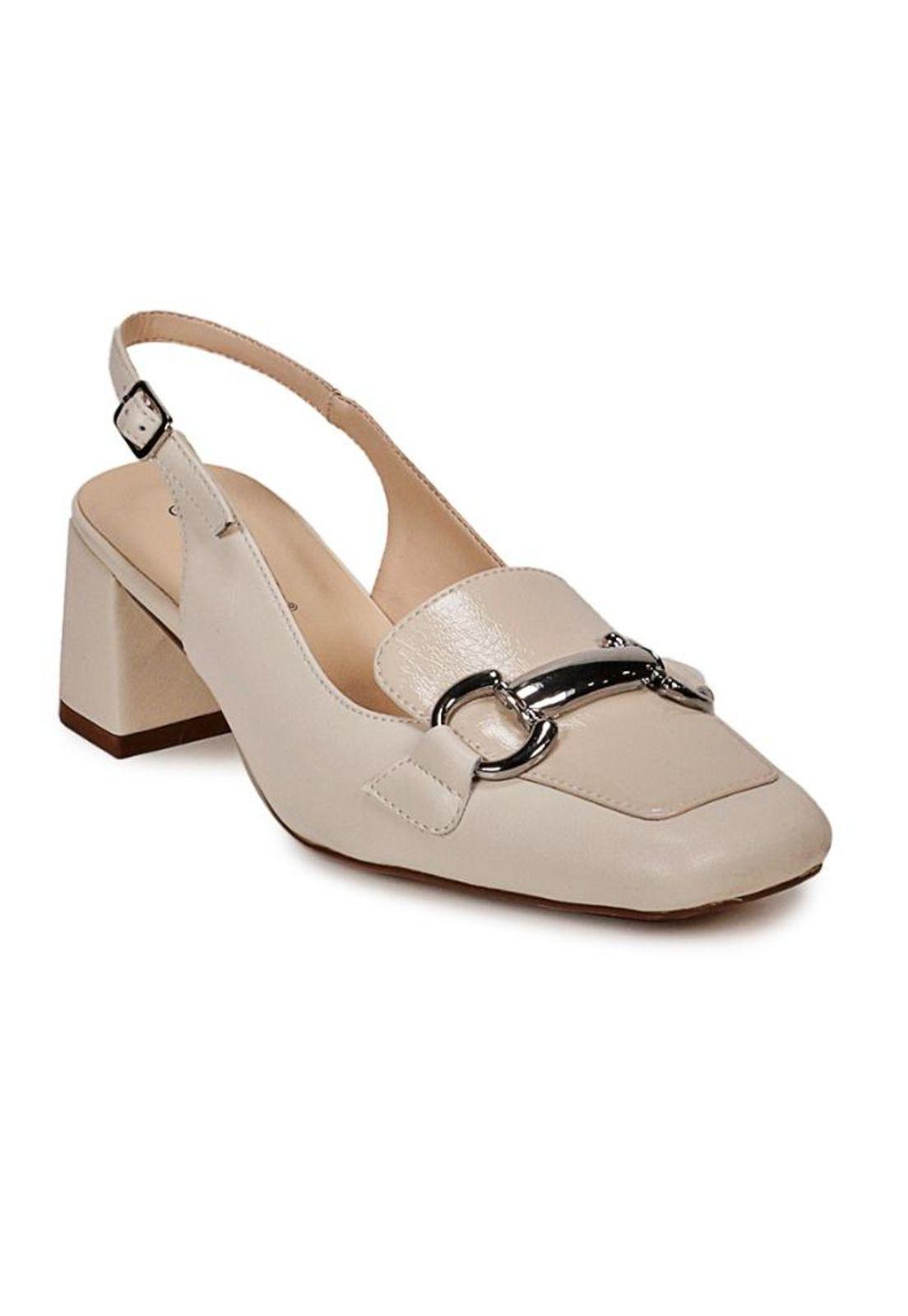 Zapato Cuero Acalia Beige-2