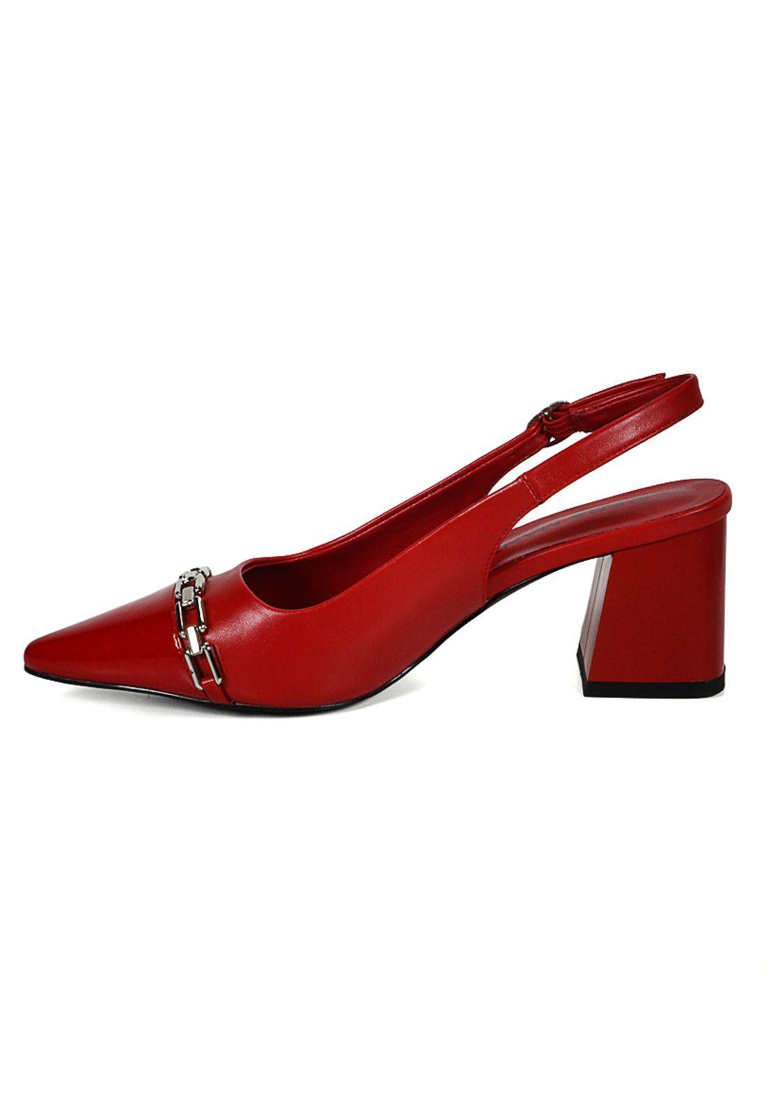 Zapato Luxmi Rojo-4