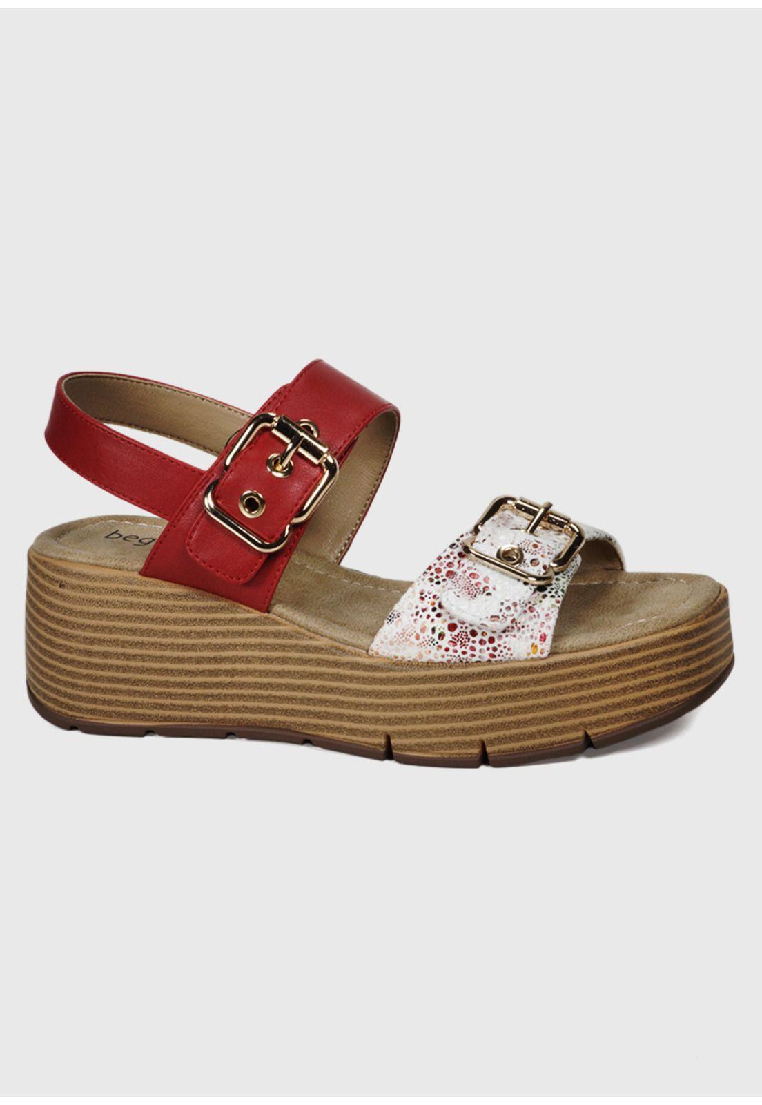 Sandalia Callia Rojo-0