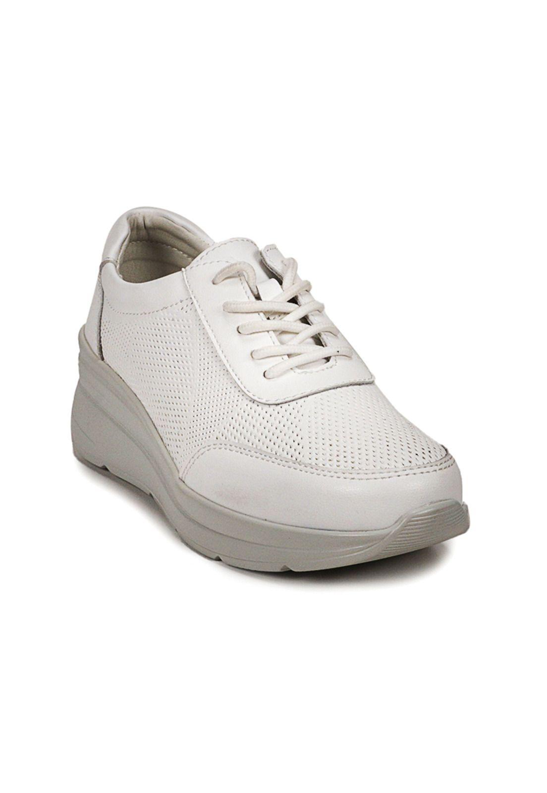 Zapatilla Cuero Garazi Blanco-2