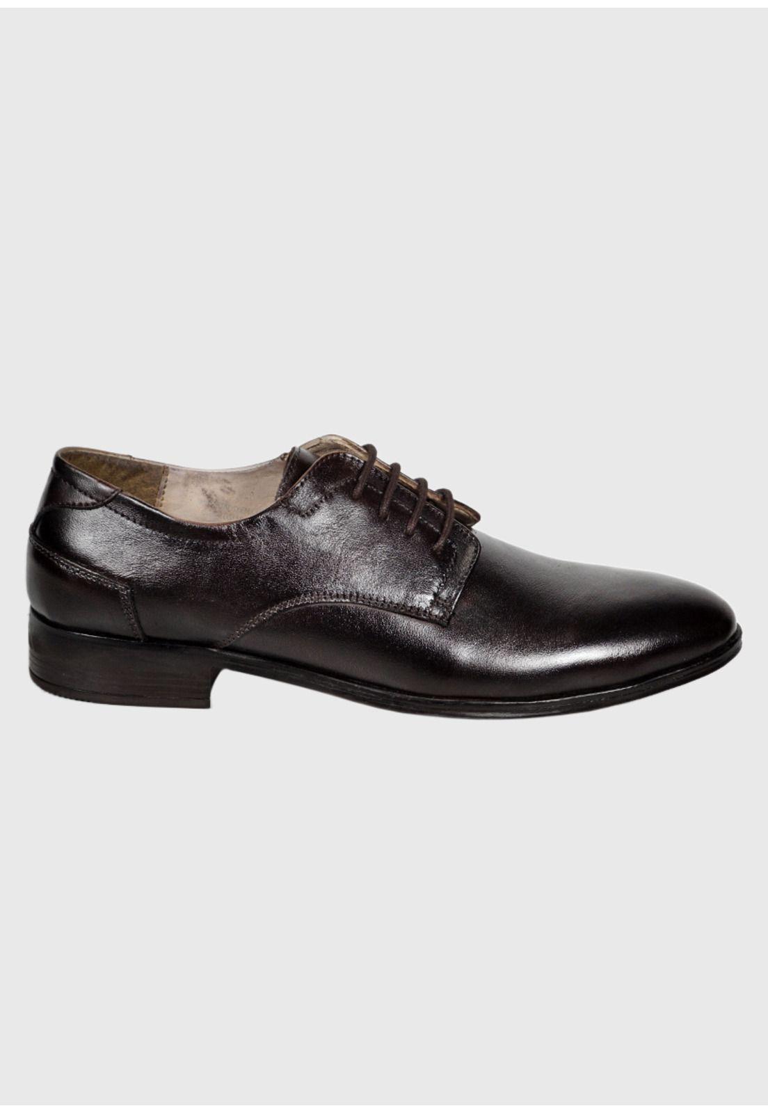 Zapato Cuero Milan Café Oscuro-2