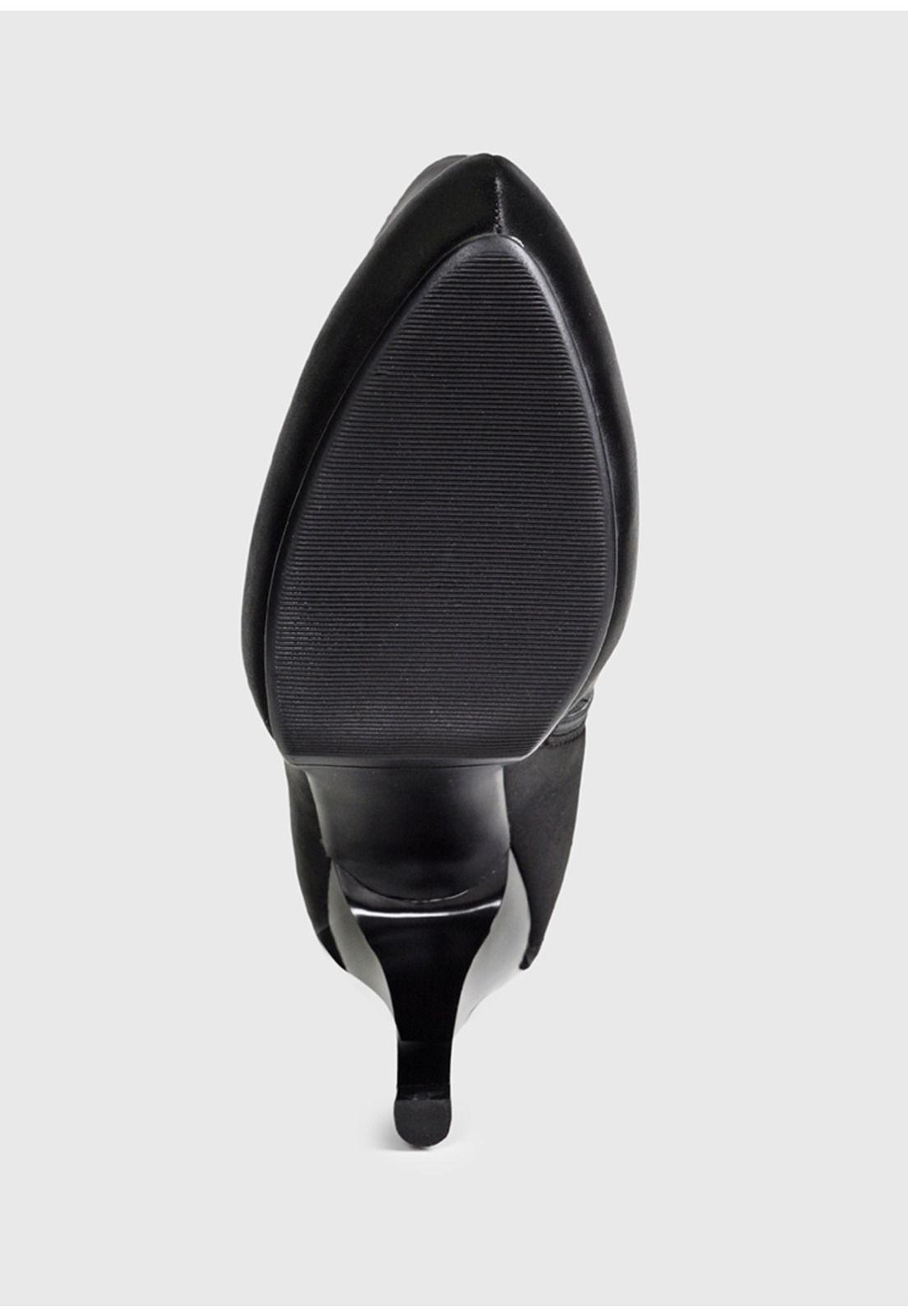Bota Hamilton Negro Satin-5