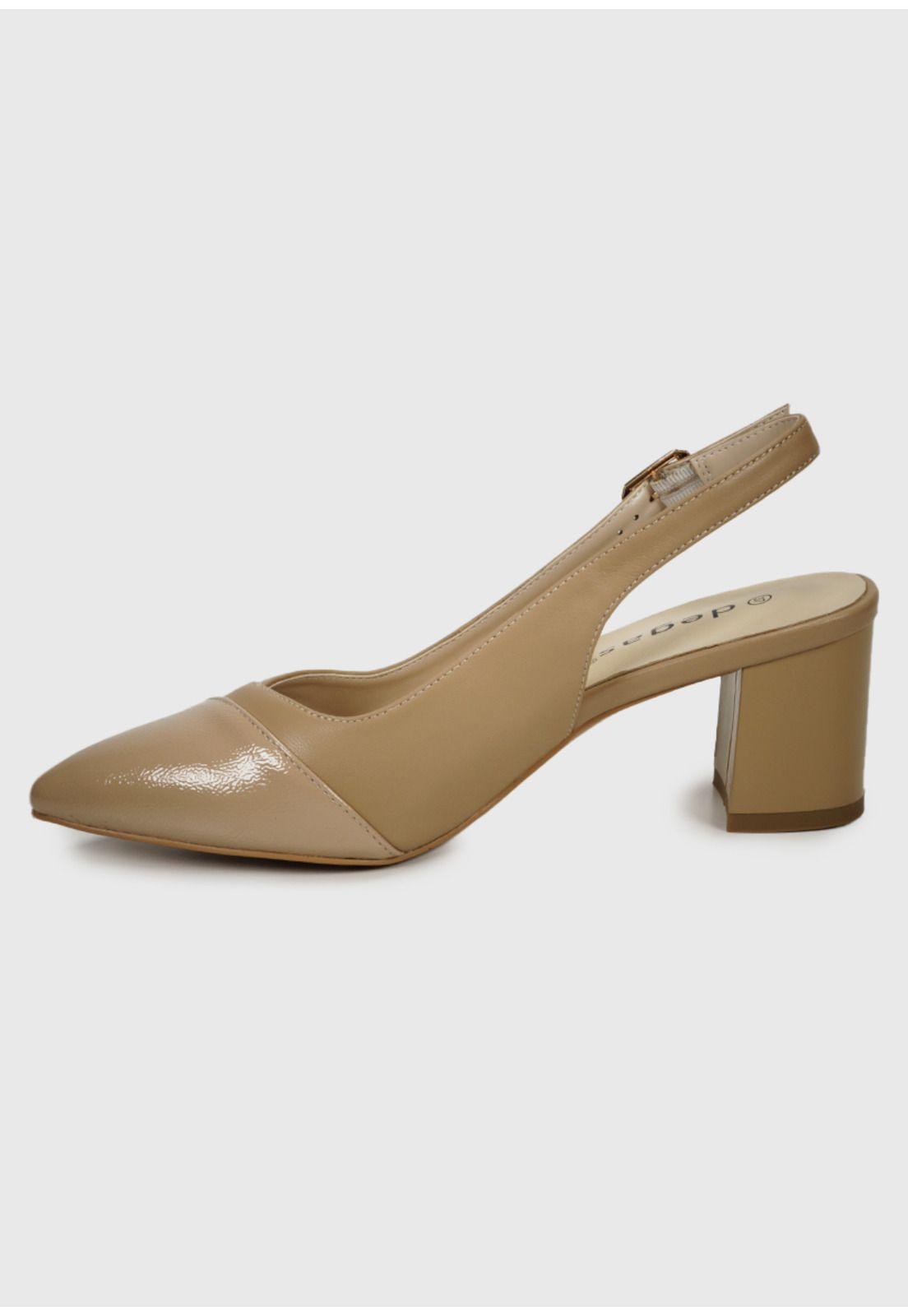 Sandalia Cuero Beline Beige-5
