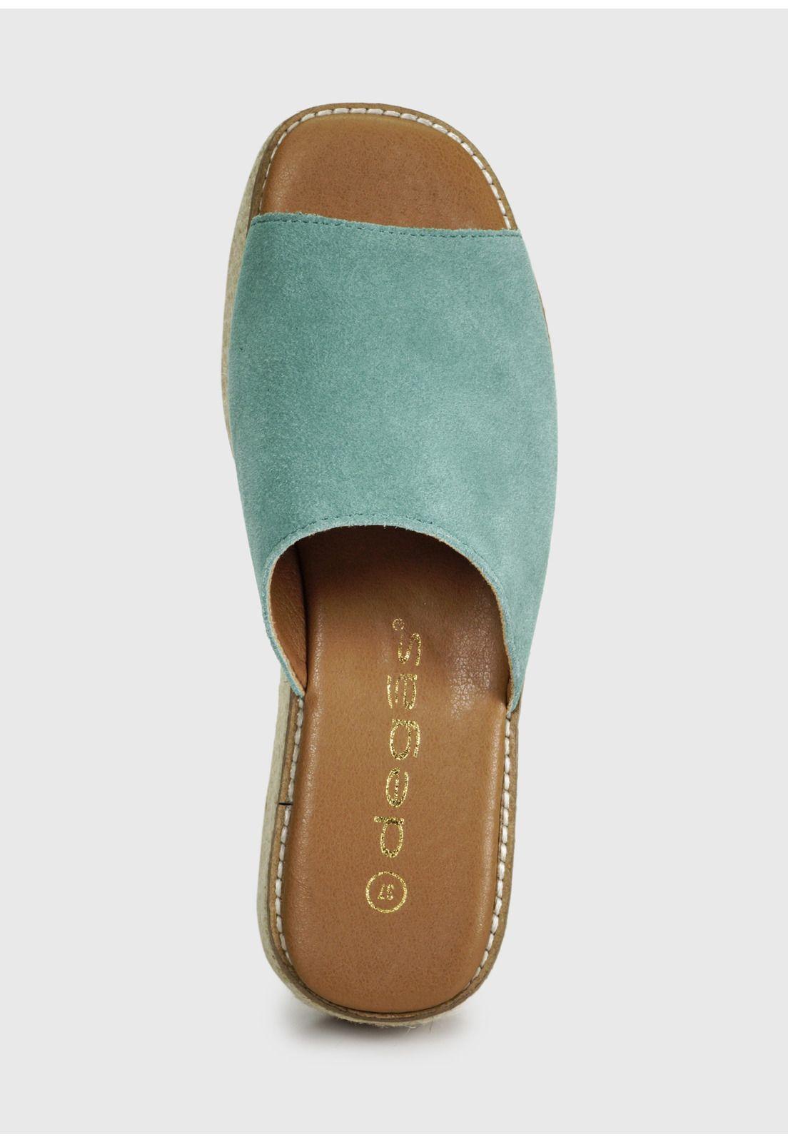 Sandalia Madeira Verde-8