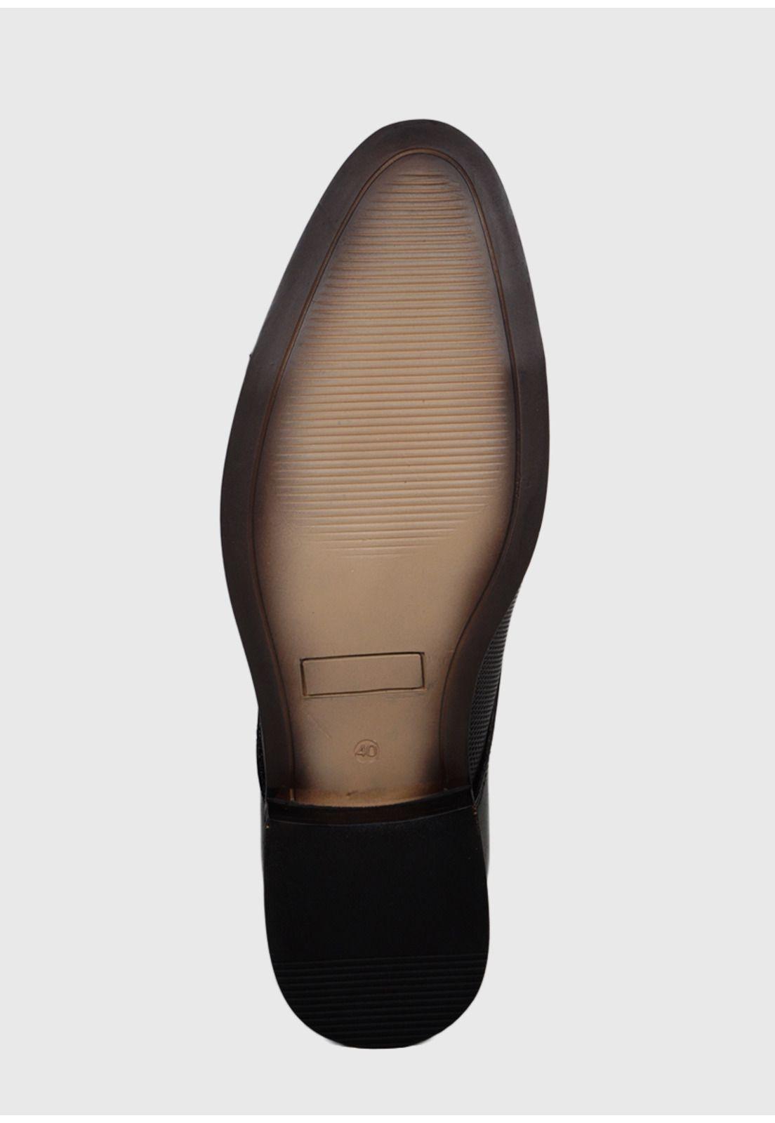 Zapato Cuero Roma Negro-6