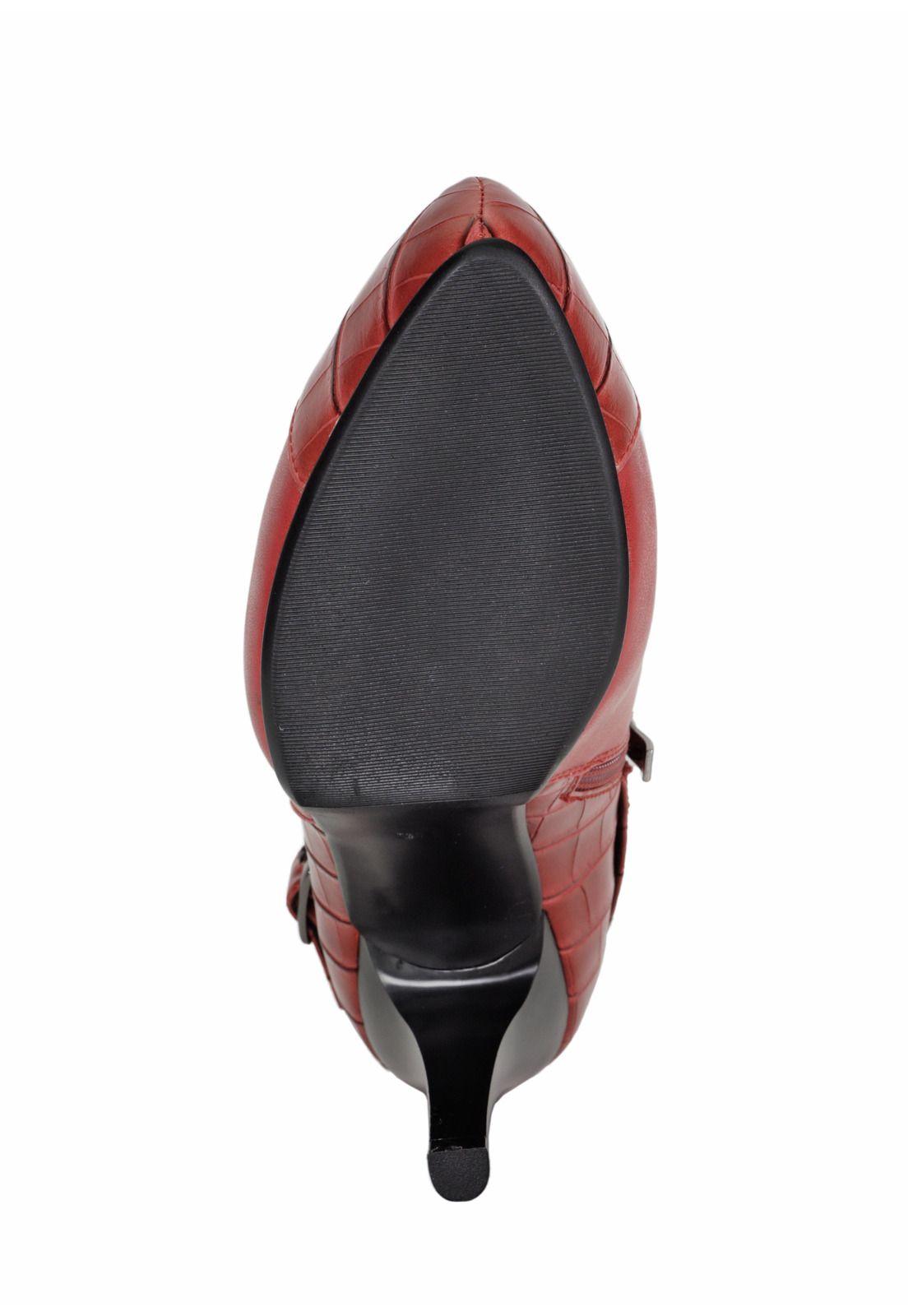 Zapato Carlota Rojo-6
