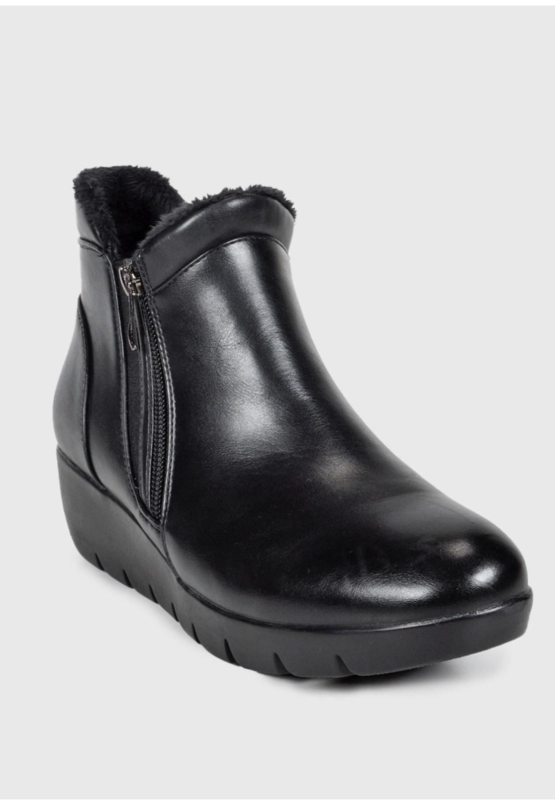 Botín Mujer Linoria Negro -3