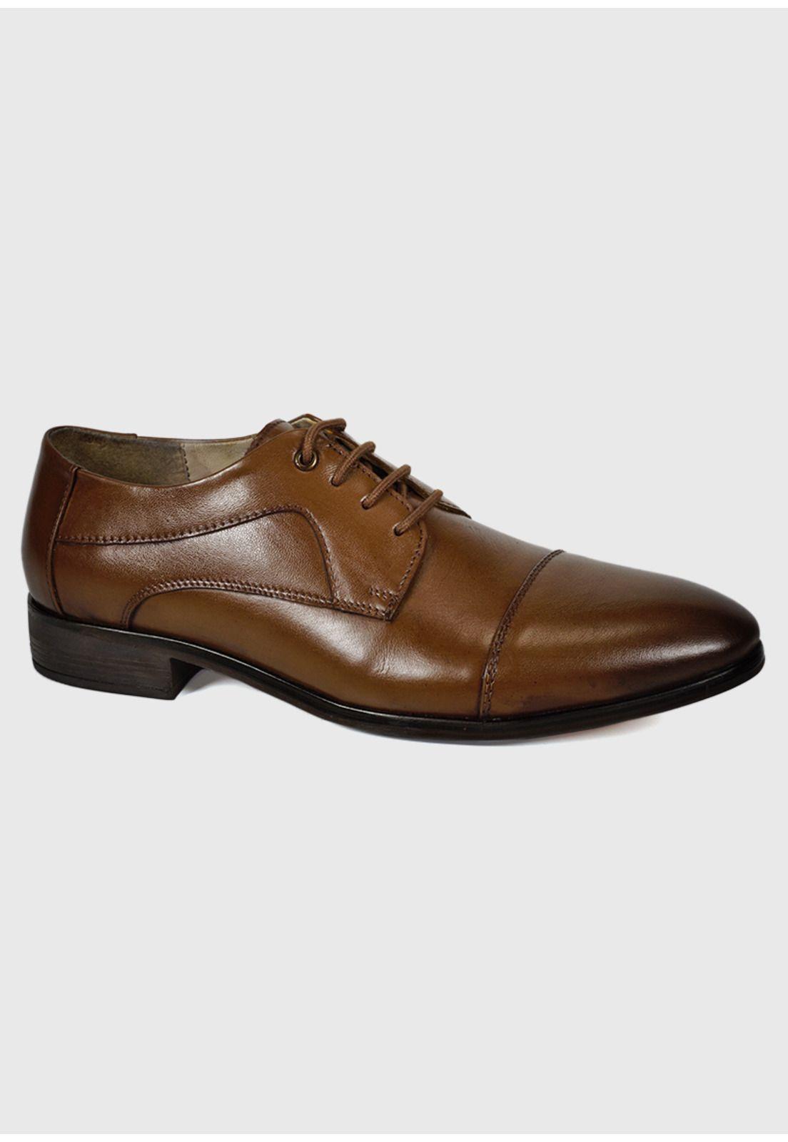 Zapato Cuero Palermo Café-1