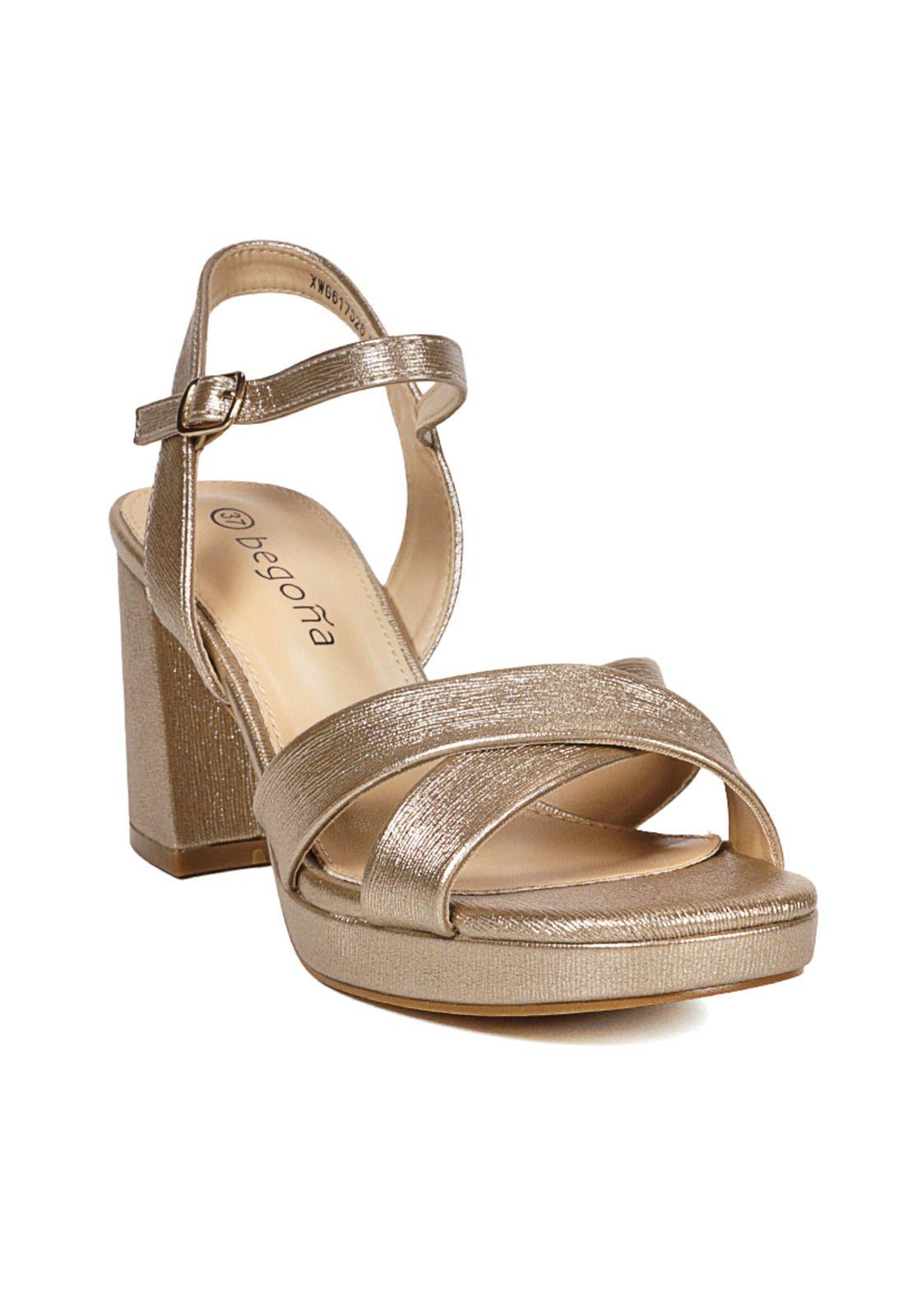 Sandalia Jordina Dorado-3