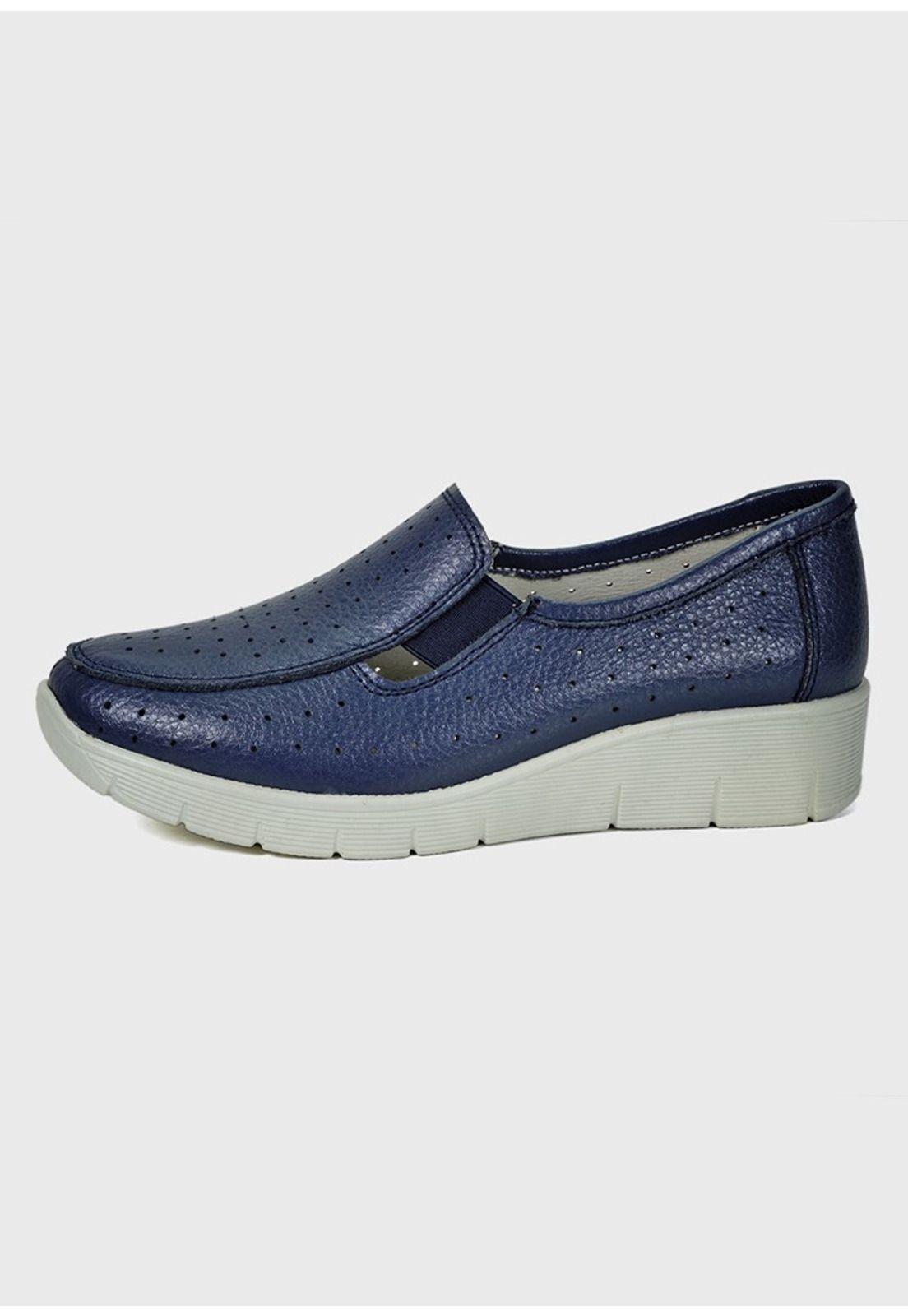 Mocasín Aranna Azul-0