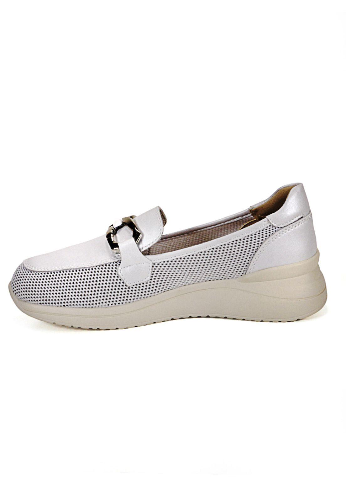 Mocasín Cuero Zully Blanco-5