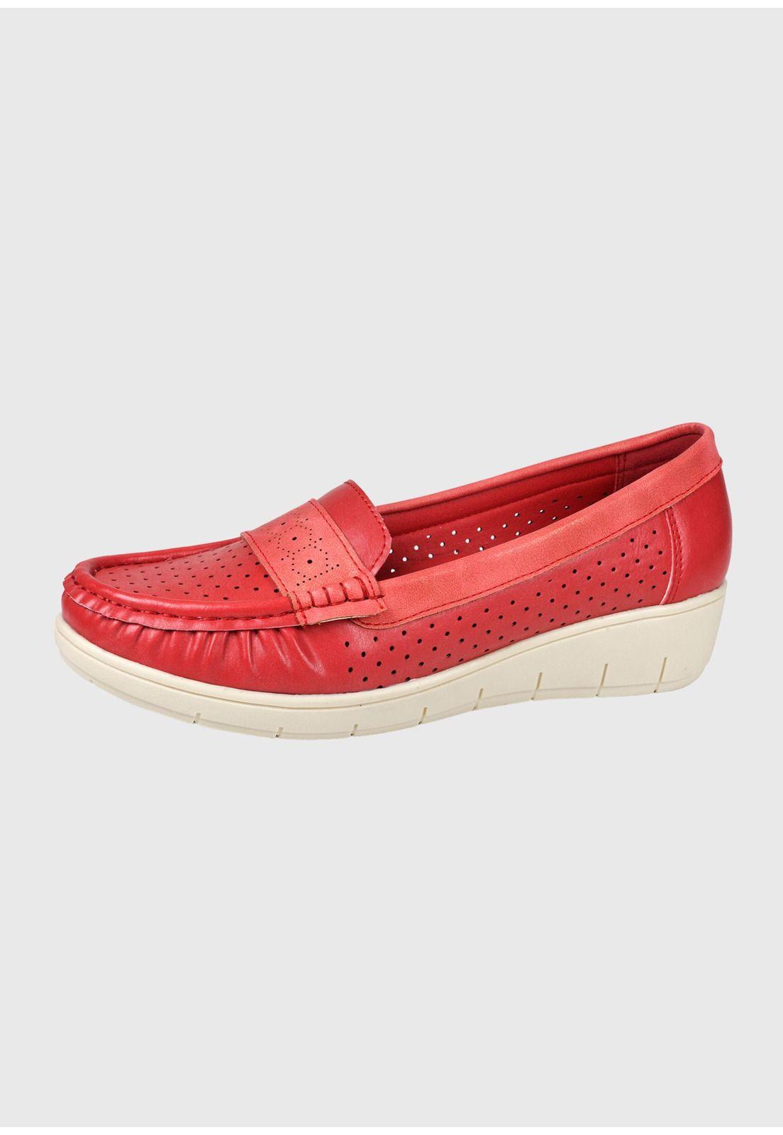 Mocasín Adelfa Rojo-0