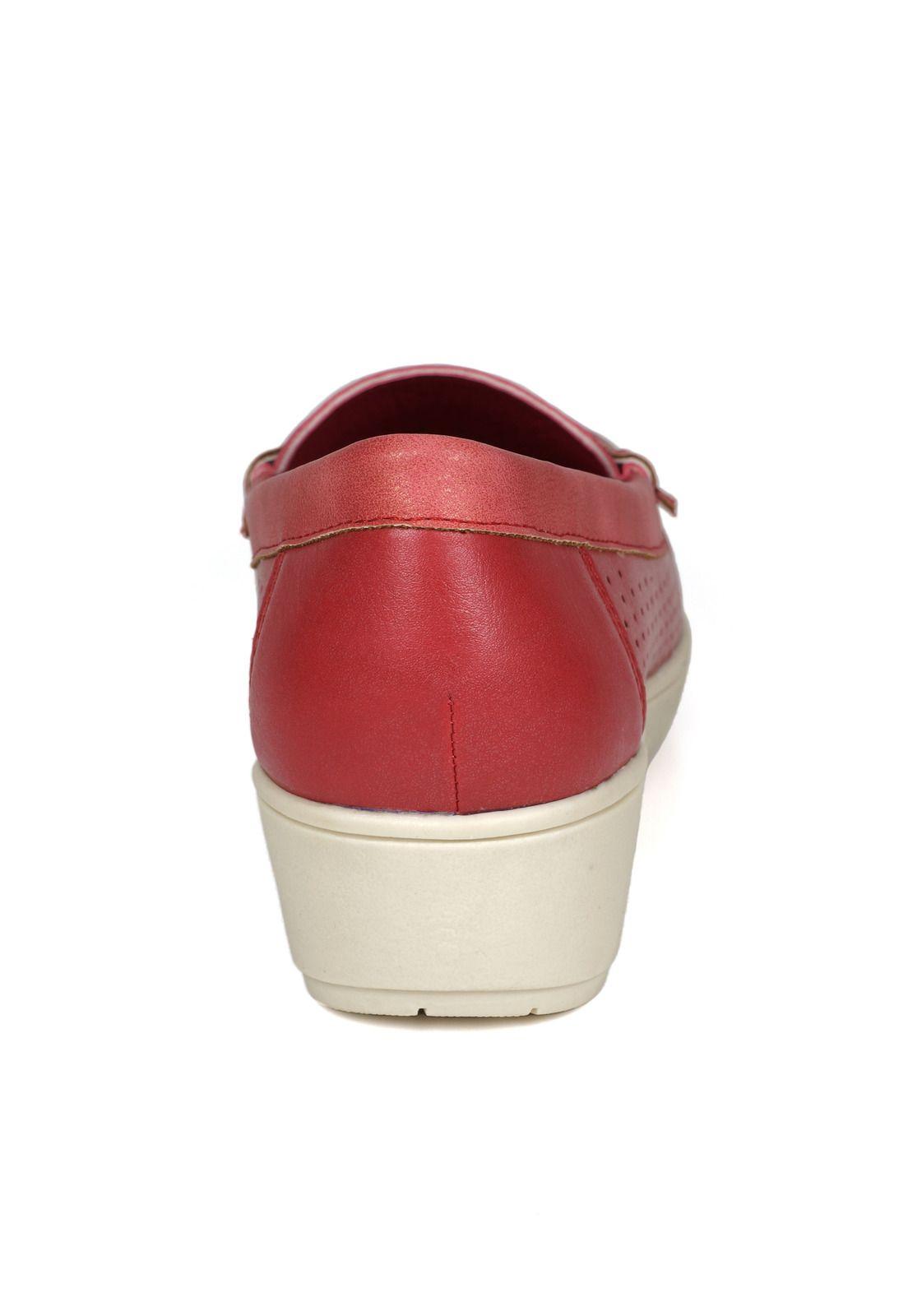 Mocasín Adelfa Rojo-5