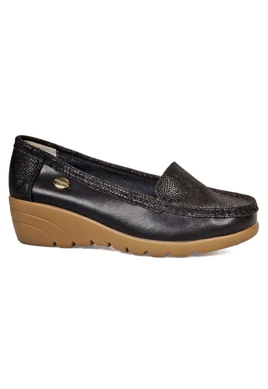 Mocasín Cuero Eliette Negro-0