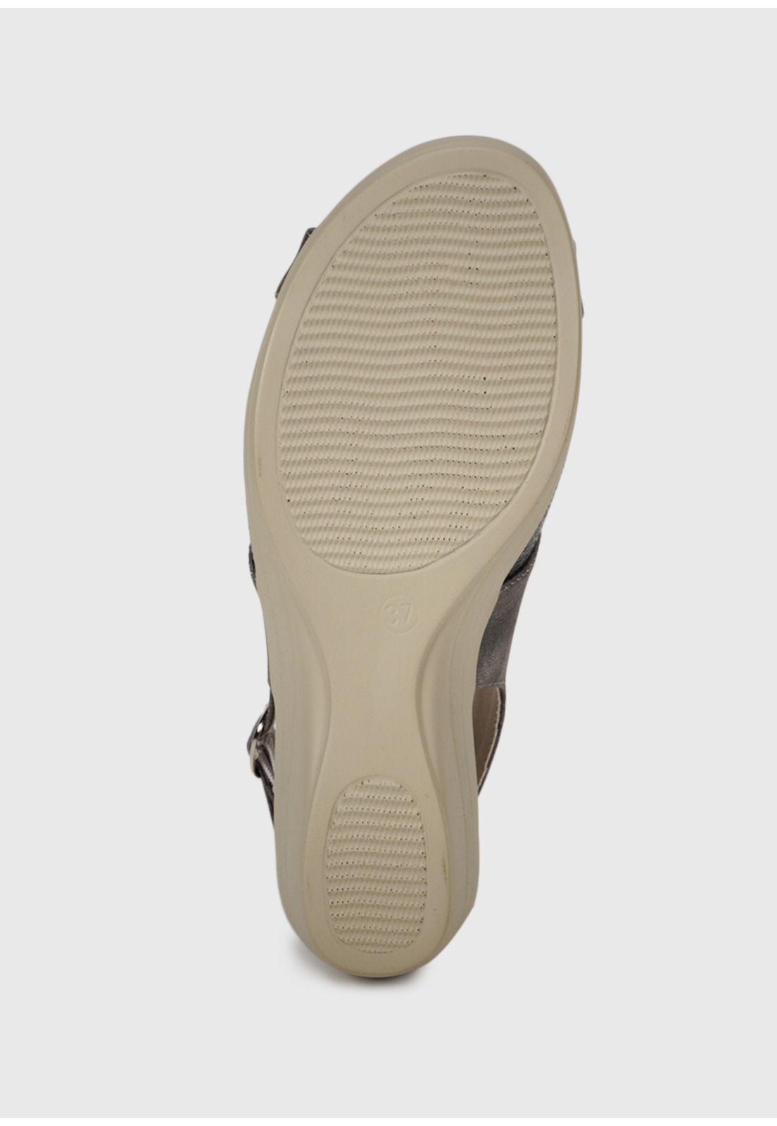 Sandalia Melba Plateado-5