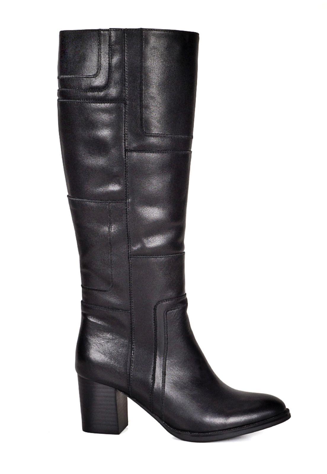 Bota Cuero Haly Negro-0