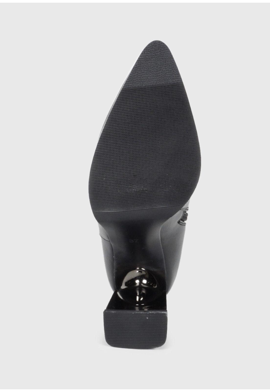 Botín Mujer Asianne Negro-6