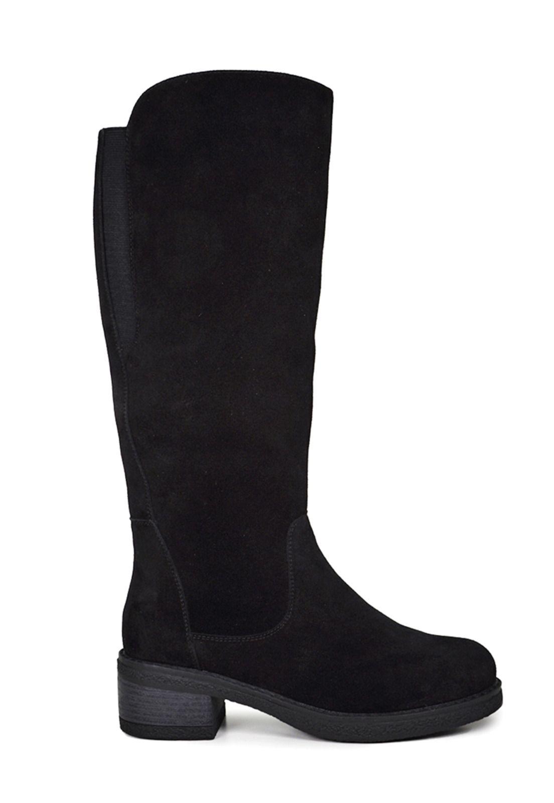 Bota Cuero Intela Negro-0