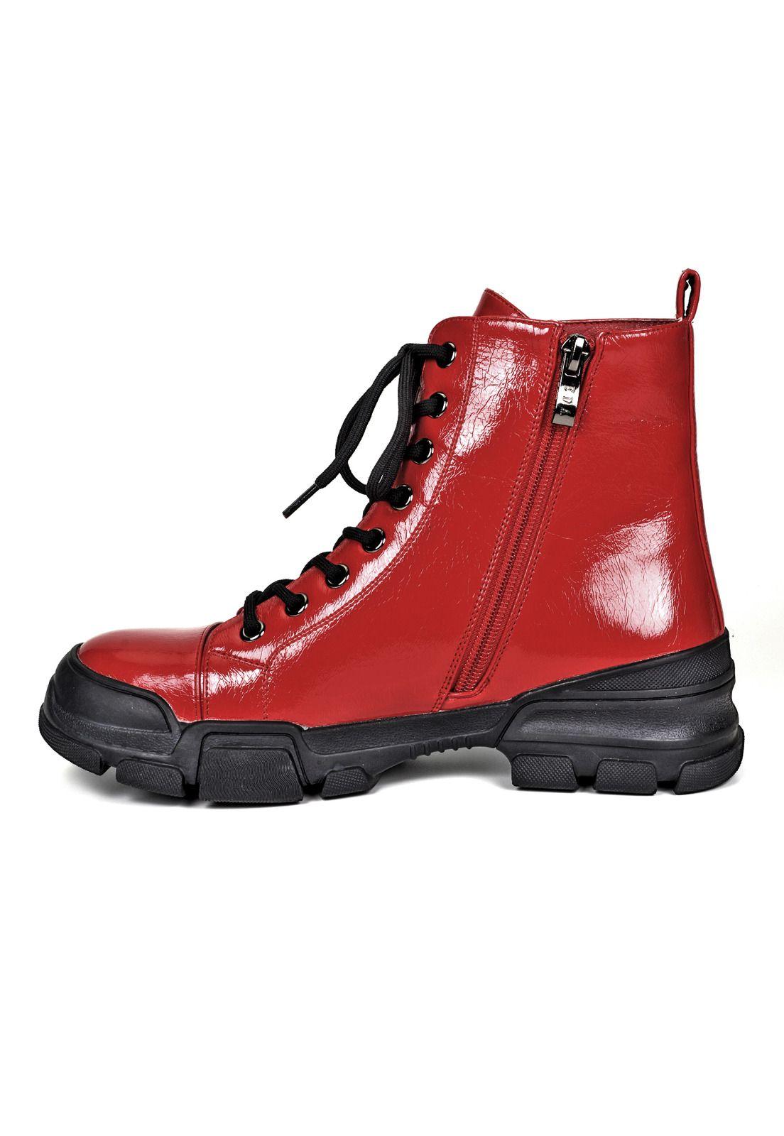 Botin  Alessandra Rojo-3