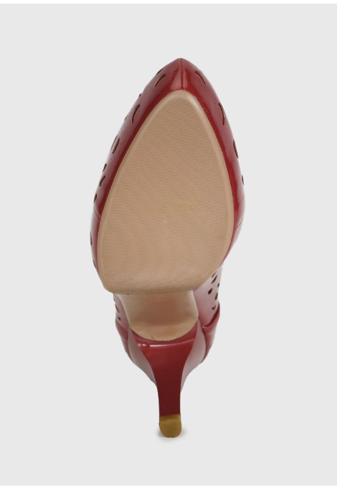 Zapato Elsie Rojo-7