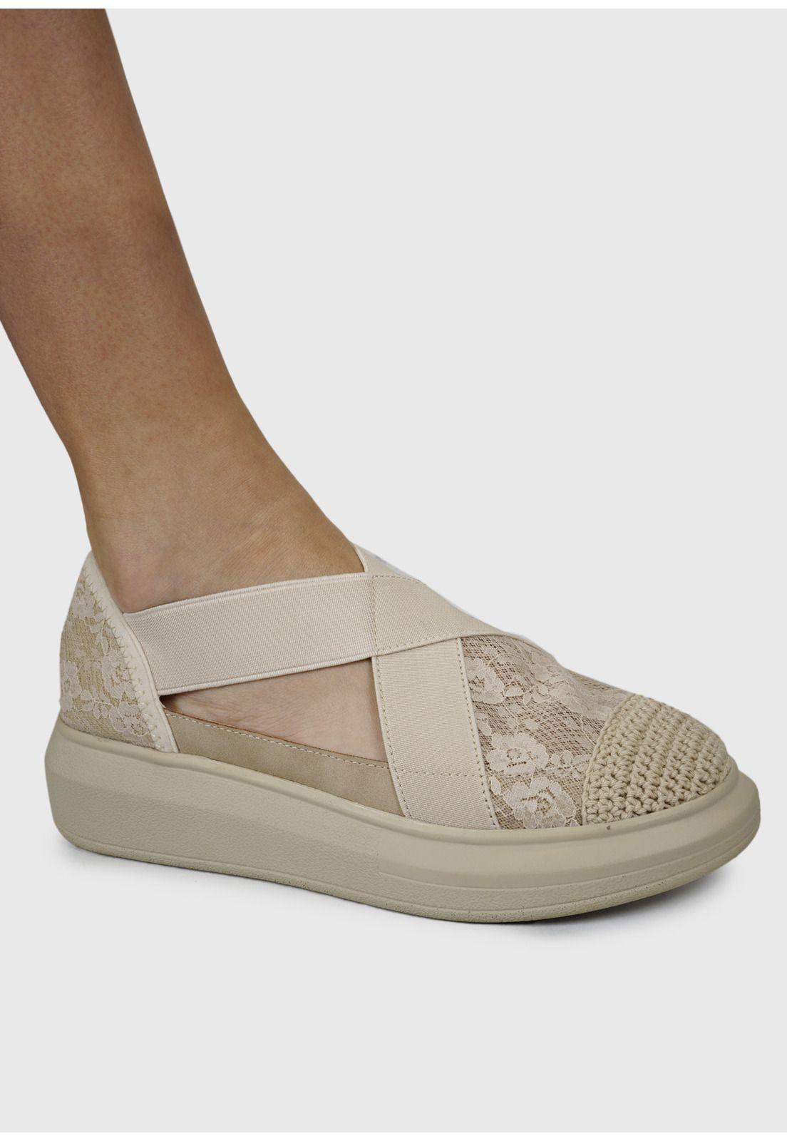 Zapatilla Anais Beige-7
